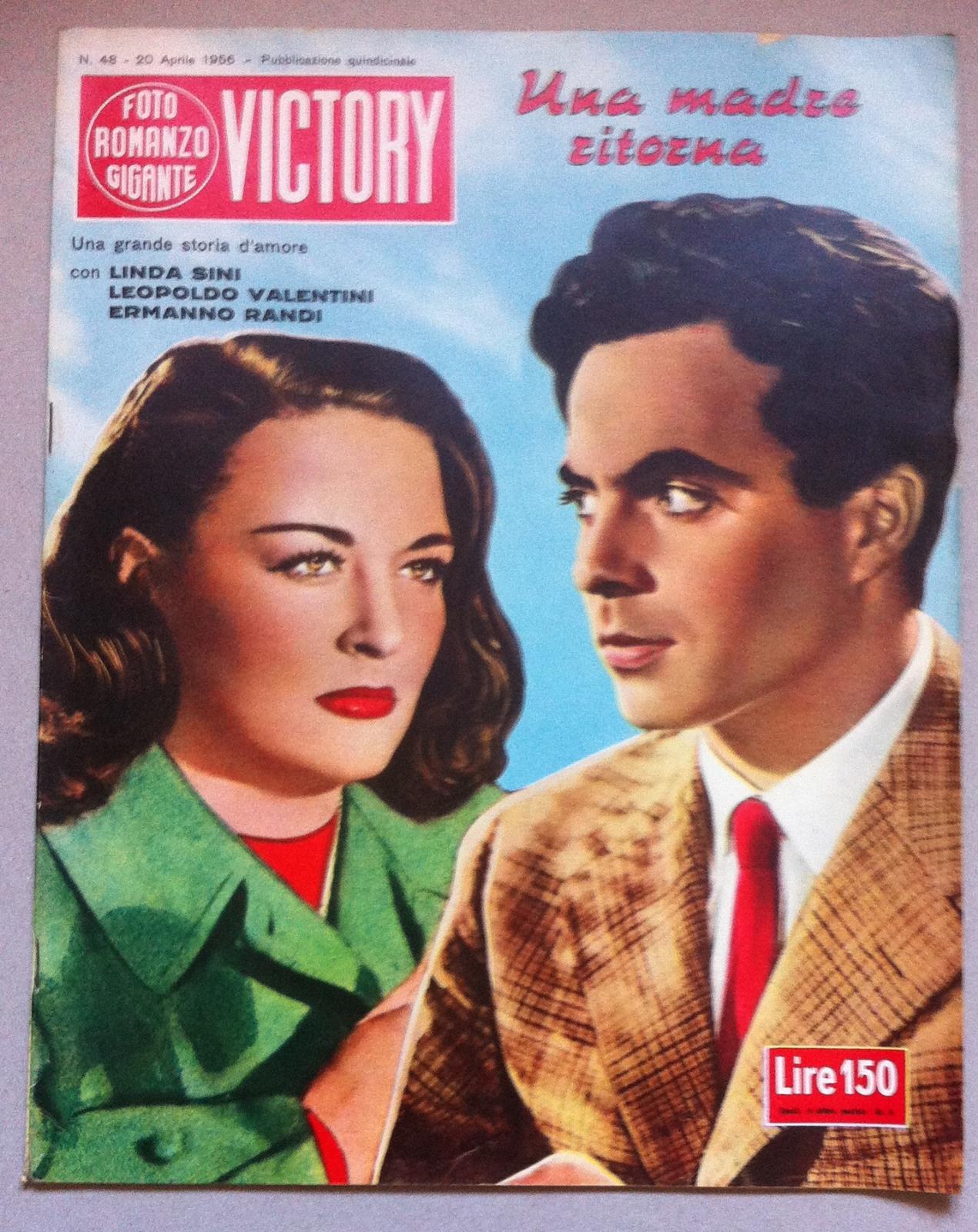 Fotoromanzo Victory Una Madre Ritorna Con L. Sini, L. Valentini …