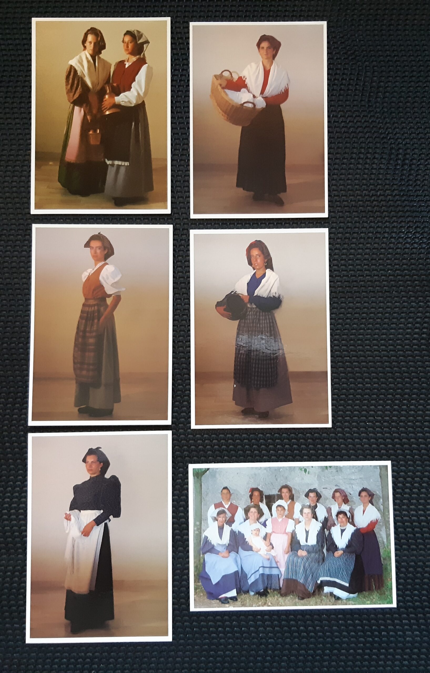 Friuli Venezia Giulia Gorizia Lotto 6 cartoline costume femminile bisiaco …