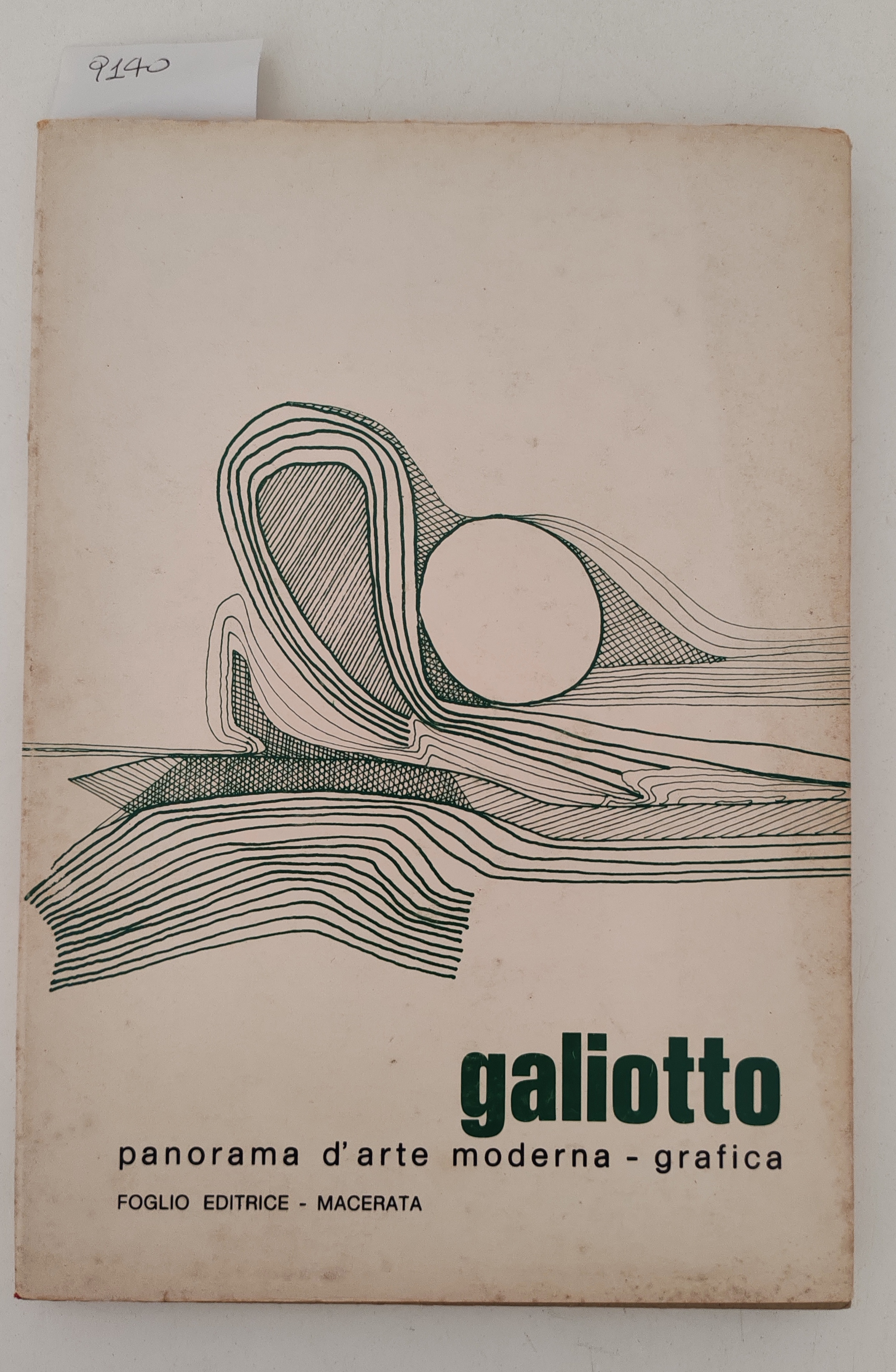 Galiotto panorama d'arte moderna grafica La Nuova Foglio editrice