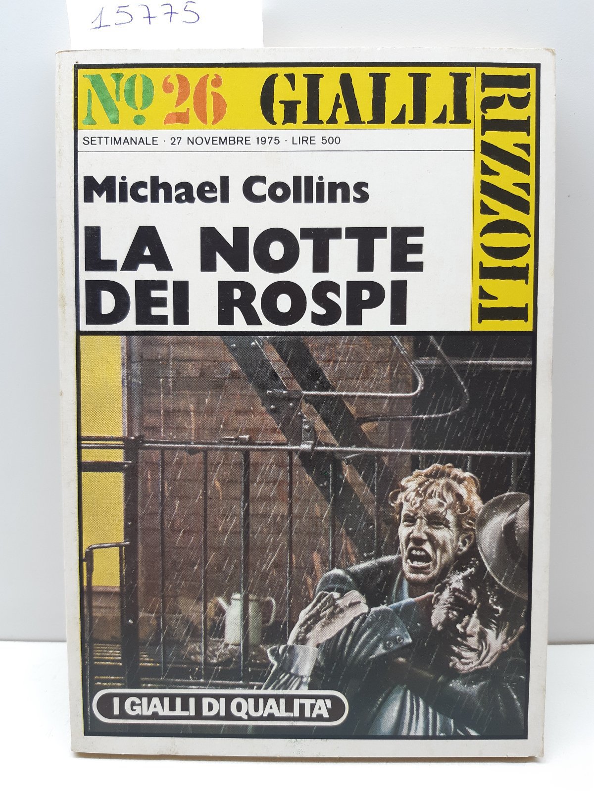Gialli Rizzoli numero 26 Michael Collins La notte dei rospi …