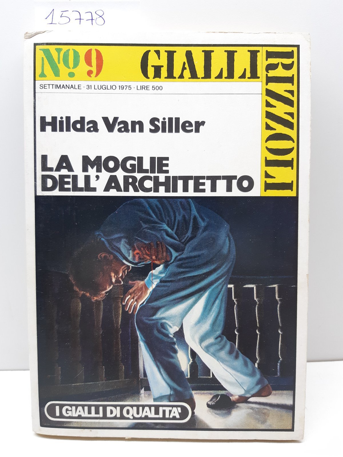 Gialli Rizzoli numero 9 Hilda Van Siller La moglie dell'architetto …