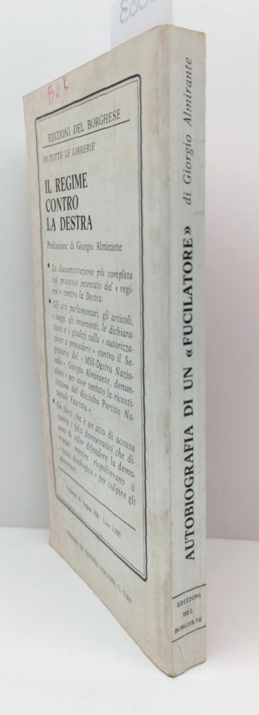 Giorgio Almirante, Autobiografia di un fucilatore, Il Borghese, 1974