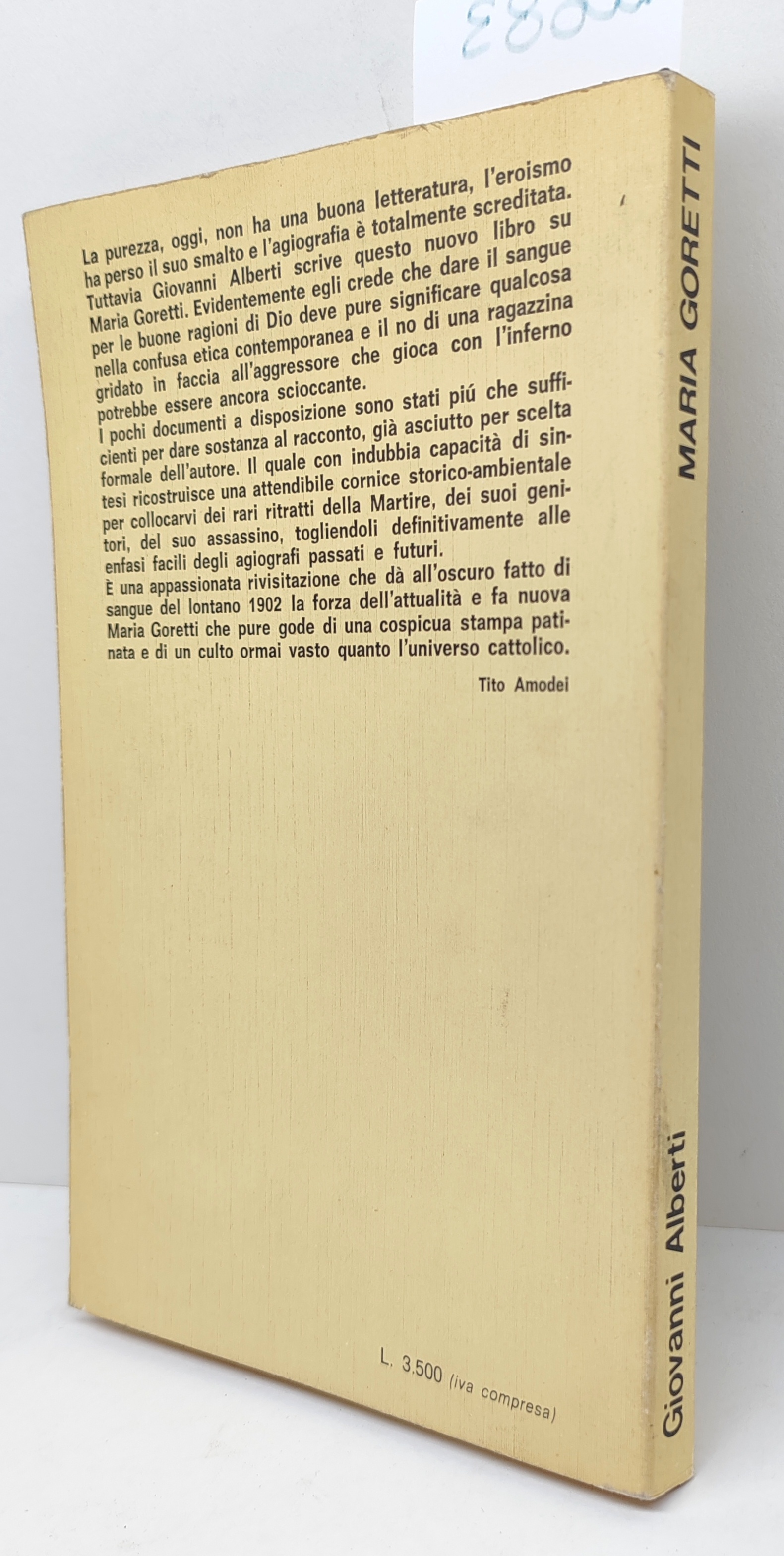 Giovanni Alberti Maria Goretti Città Nuova