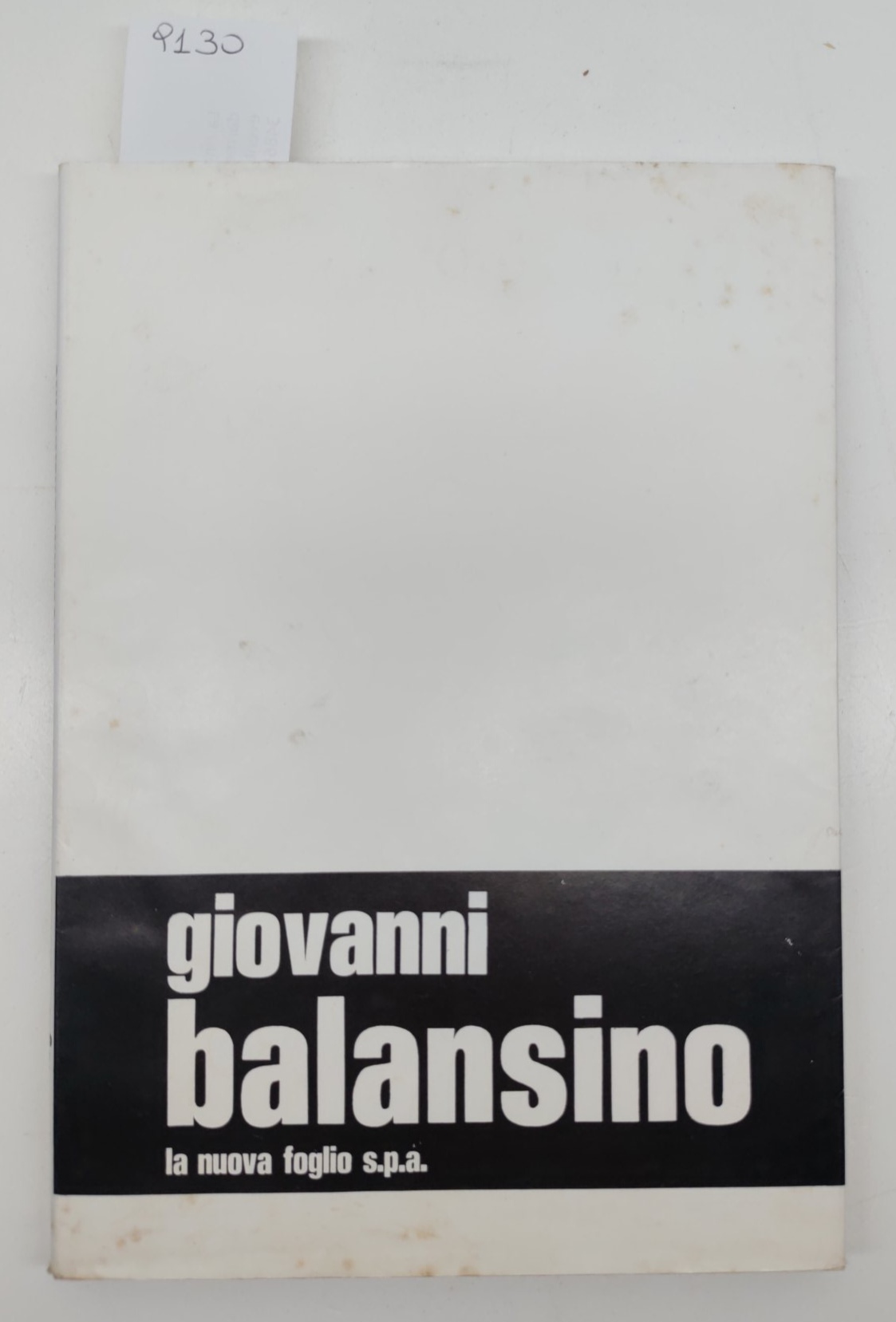 Giovanni Balansino La nuova fogio editrice 1971