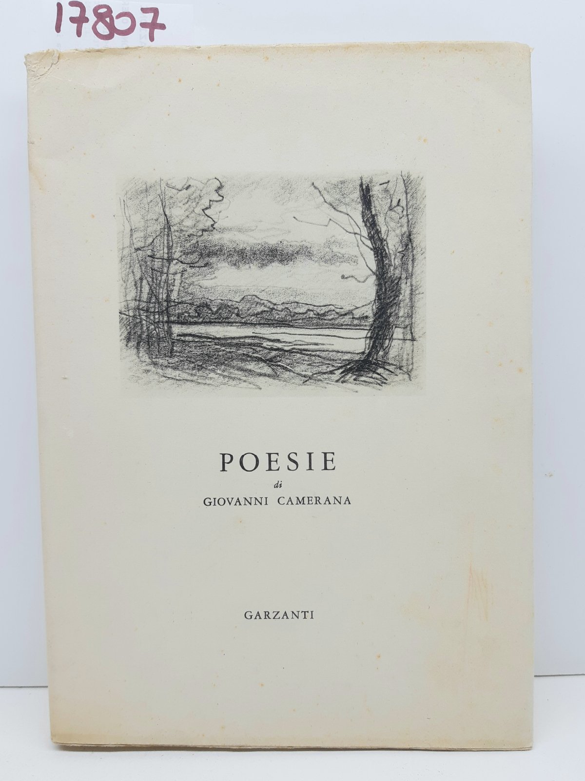 Giovanni Camerana Poesie Garzanti 1956