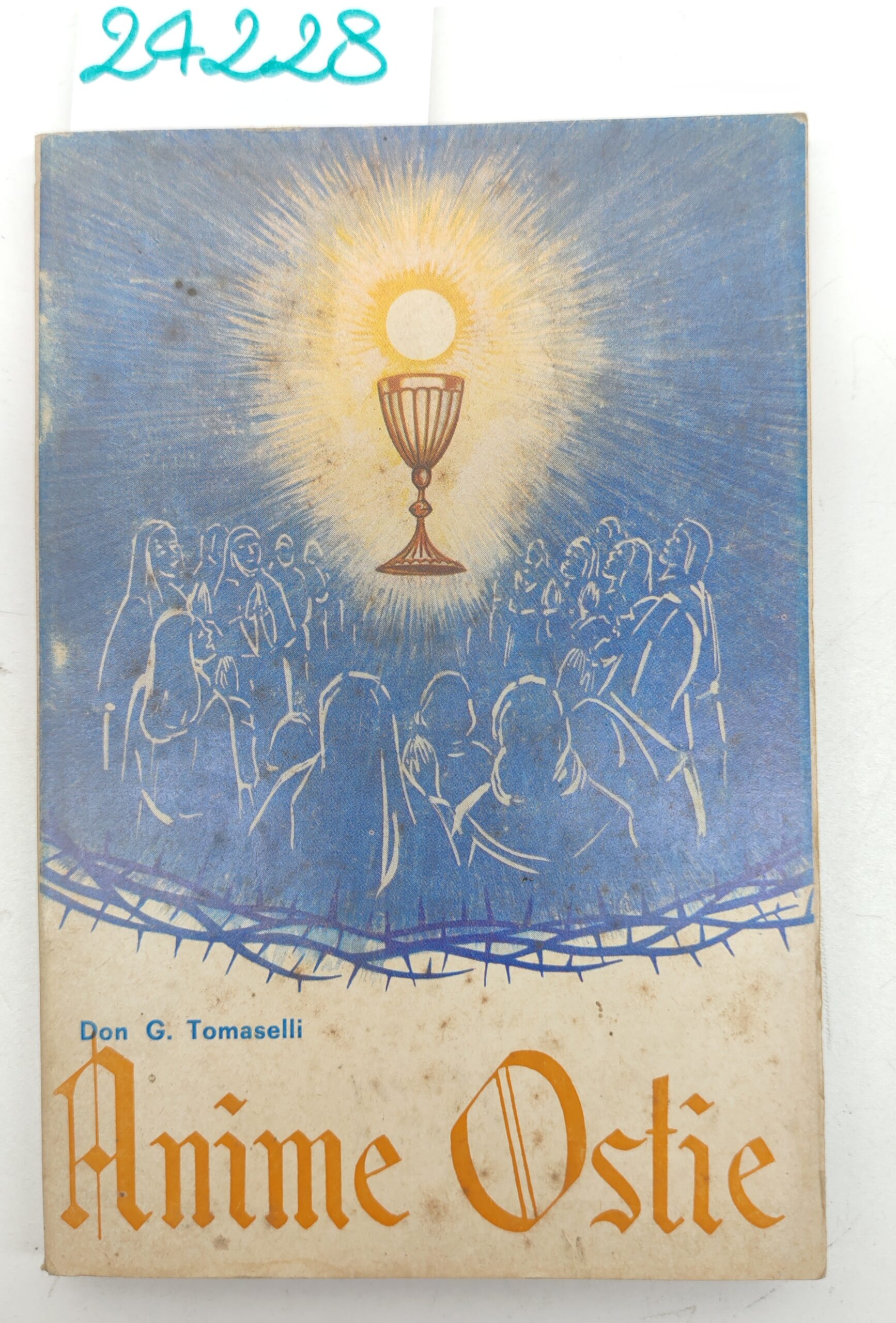 Giuseppe Tomaselli Anime ostie Scuola Grafica Salesiana 1955