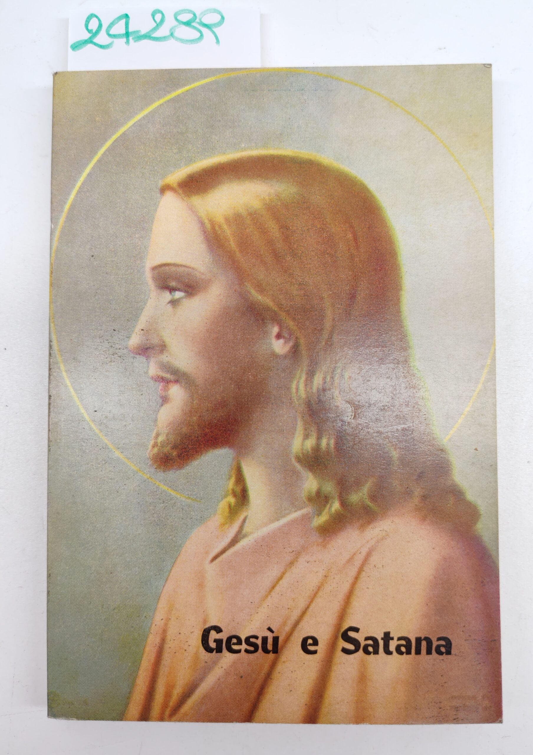Giuseppe Tomaselli Gesù e satana Scuola Grafica Salesiana 1961