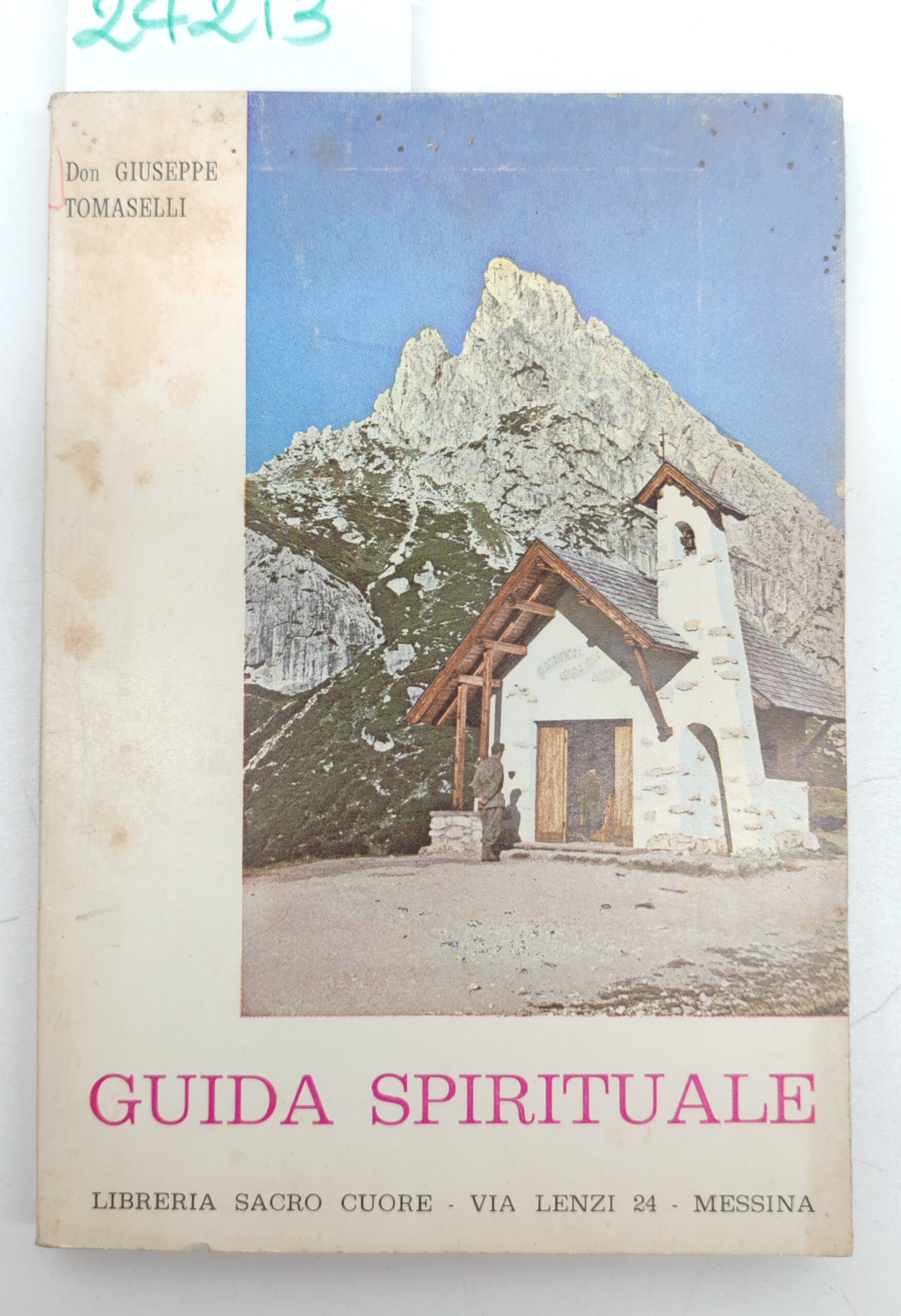 Giuseppe Tomaselli Guida spirituale Libreria Sacro Cuore 1971