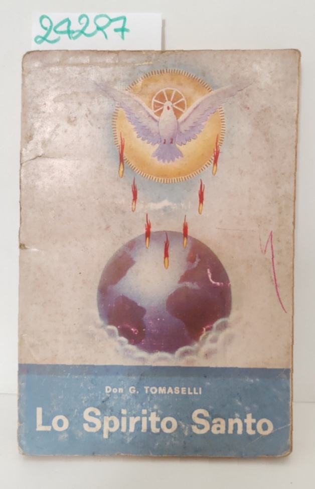 Giuseppe Tomaselli Lo spirito Santo Scuola Grafica Salesiana 1970.