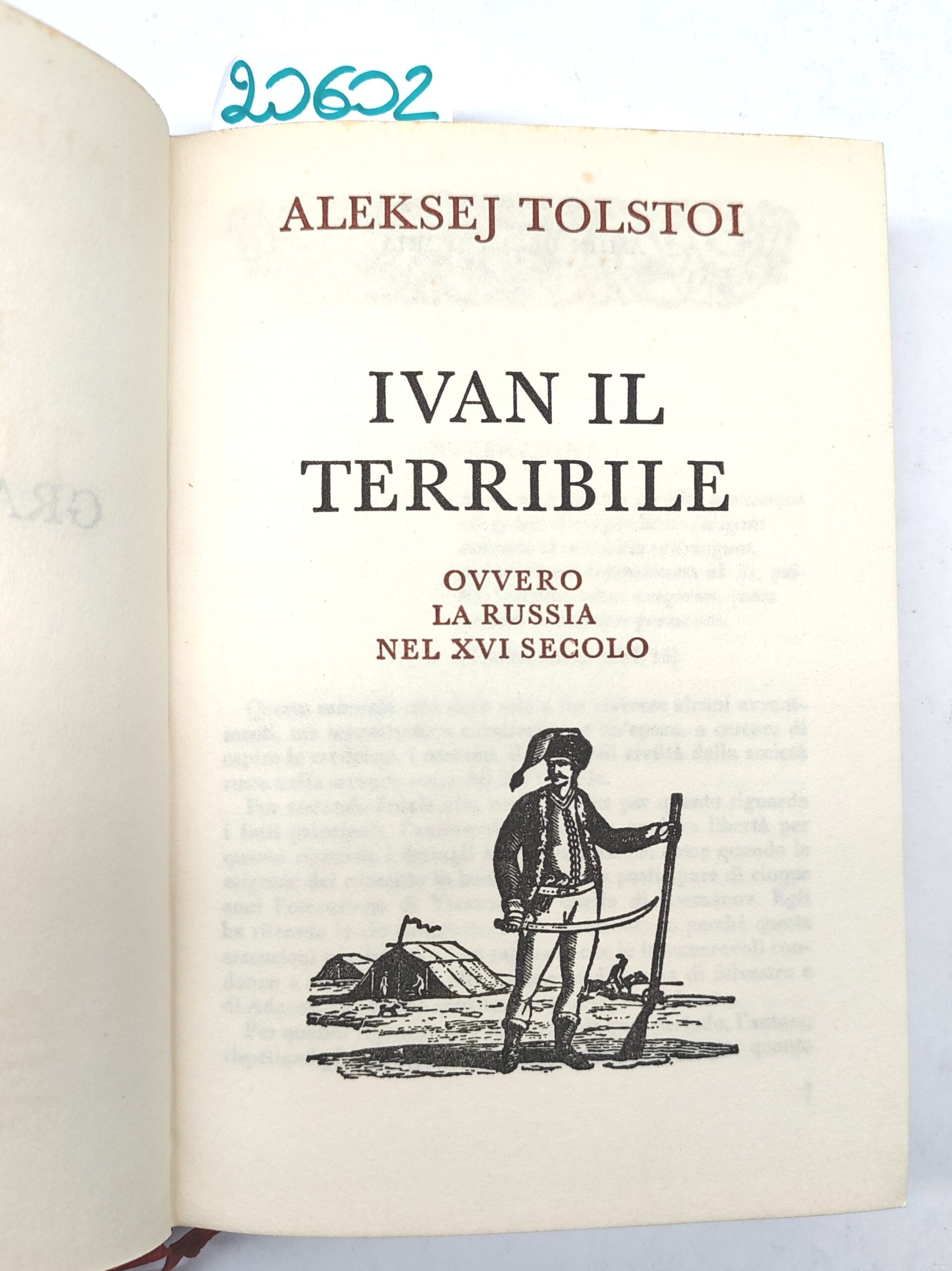 Grandi romanzi storici Tolstoj Ivan il terribile Ferni 1972