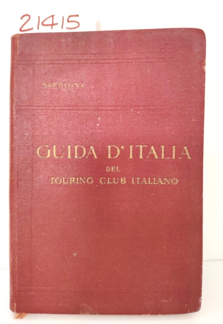 Guida d'Italia Sardegna 1918 1° edizione TCI