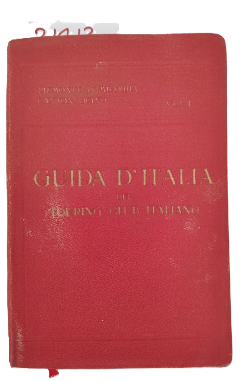 Guida d'Italia TCI Piemonte Lombardia Canton Ticino 1° parte 1916 …