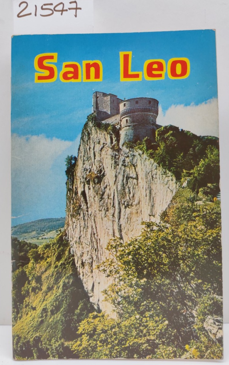 Guida souvenir San Leo 1980
