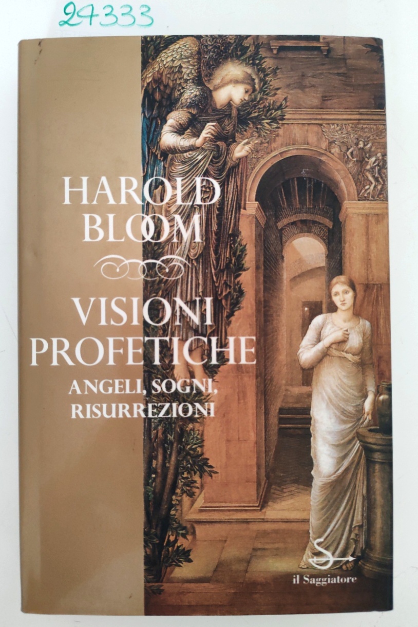 Harold Bloom Visioni profetiche angeli sogni risurrezione Il Saggiatore 1999