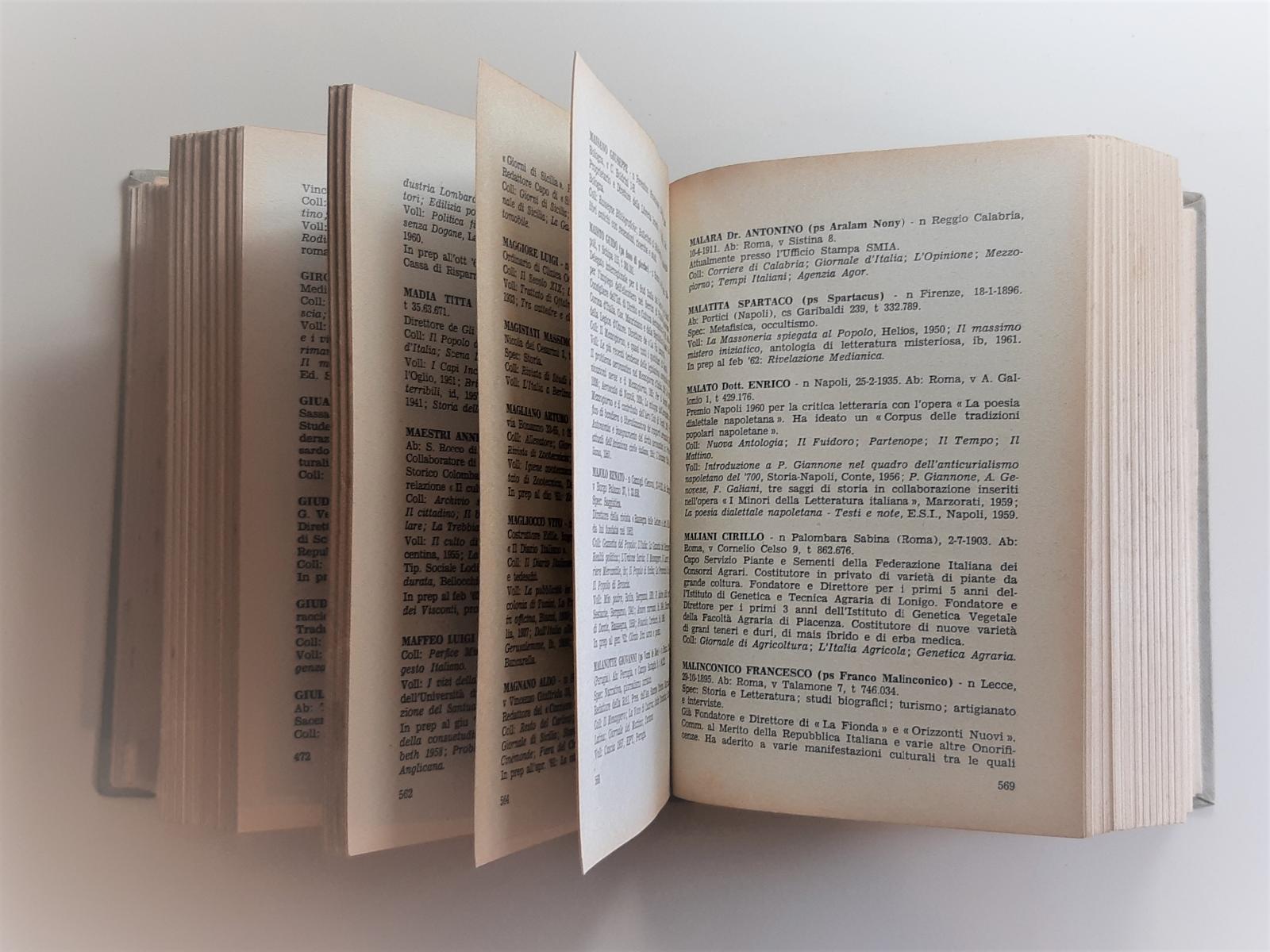 AA.VV. Chi scrive Istituto librario editoriale 1∞ edizione 1962