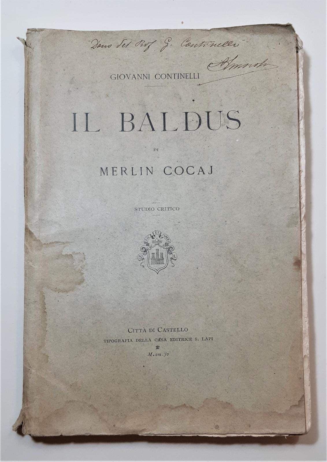 Giovanni Continelli Il Baldus di Merlin Cocaj Lapis 1904