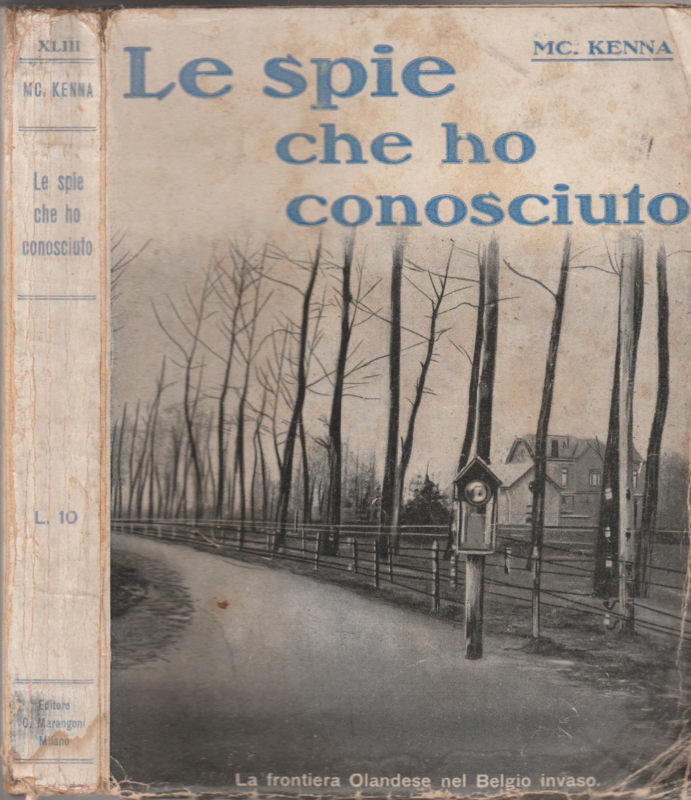 Mc. Kenna-Le Spie Che Ho Conosciuto-Omero Marangoni 1934-L4221