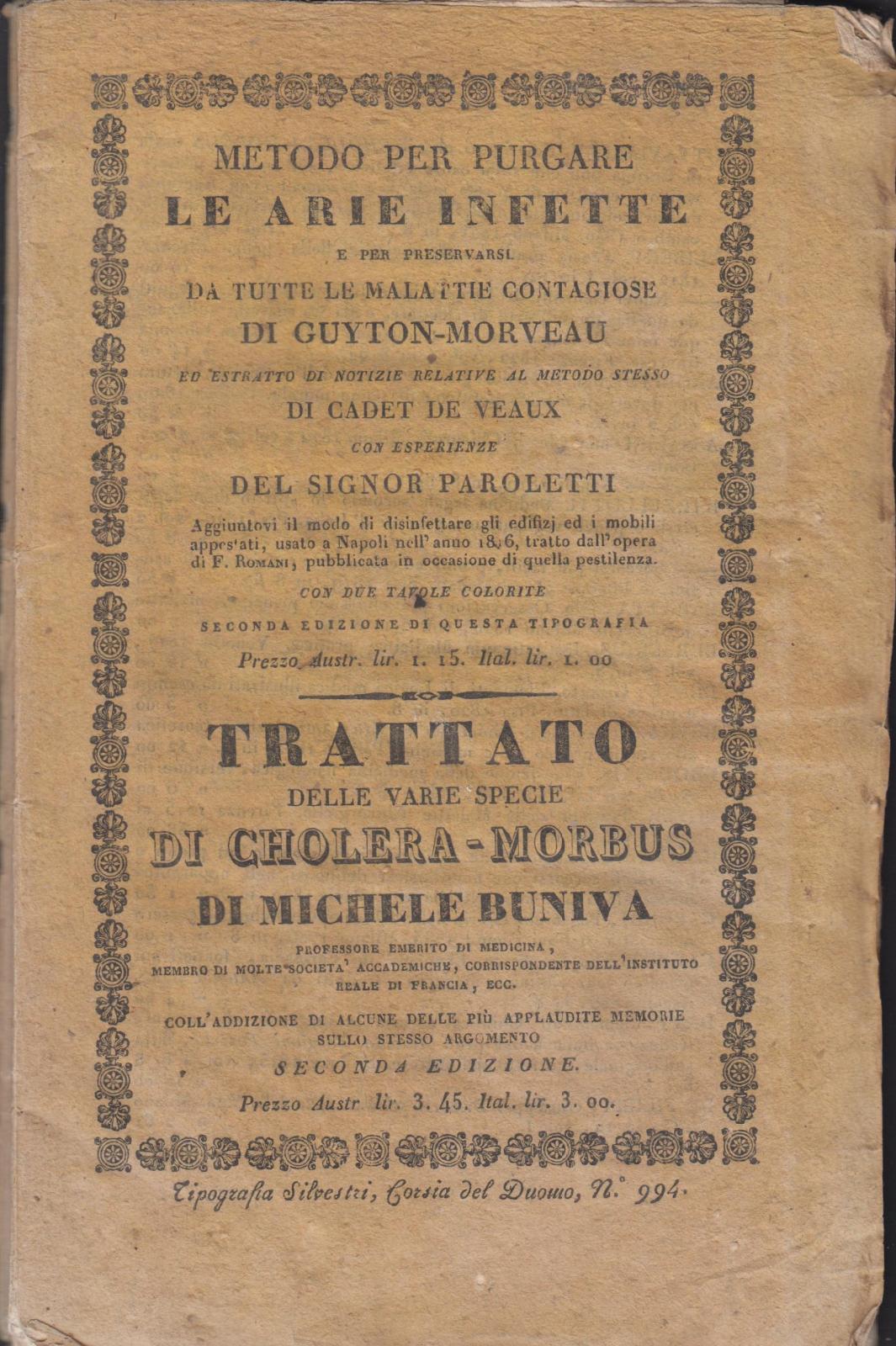 Guyton Morveau Metodo per purgare le arie infette e per …