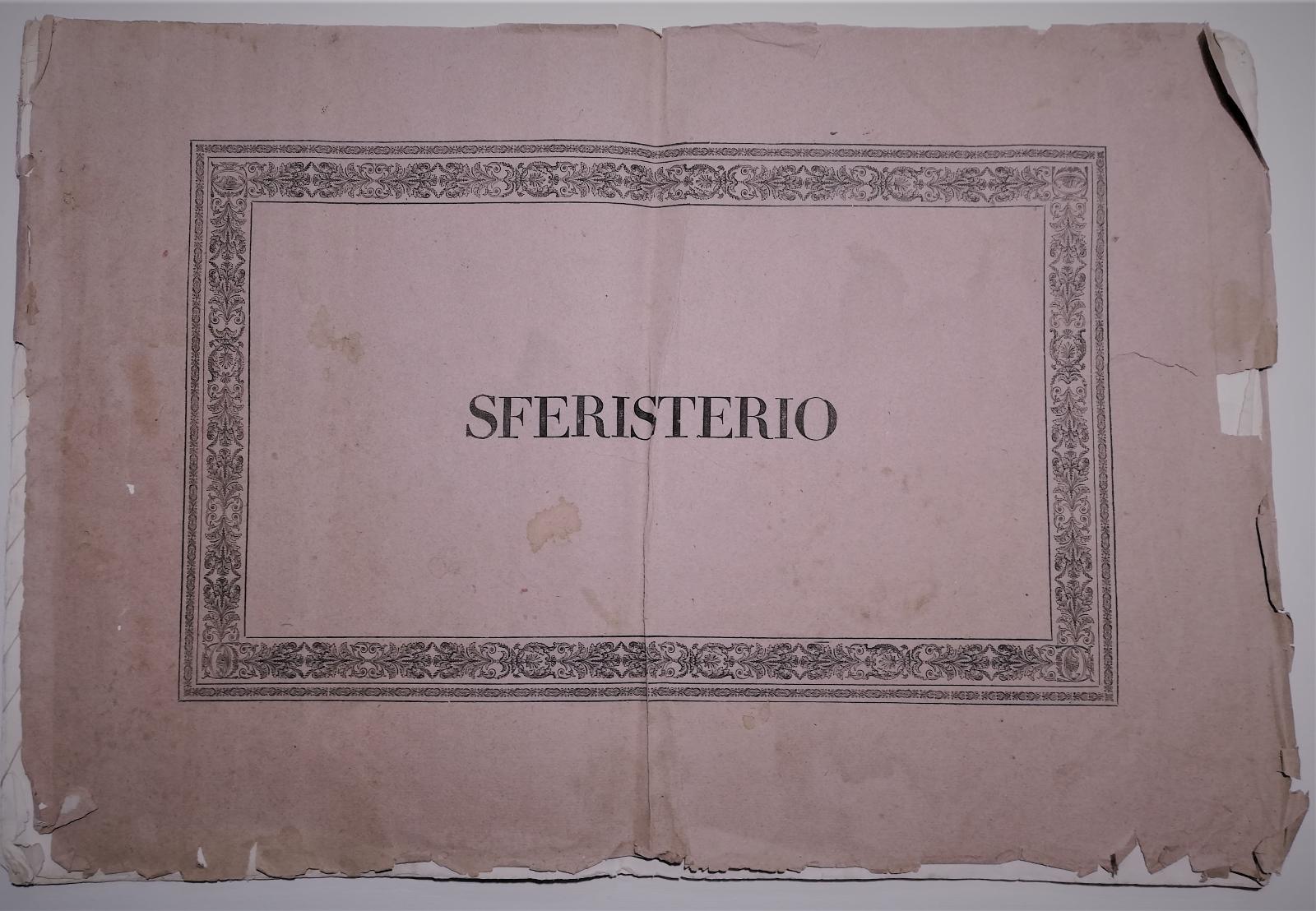 Teatro-Sferisterio Progetto Macerata-Ireneo Aleandri Firenze Magheri 1828 35x50