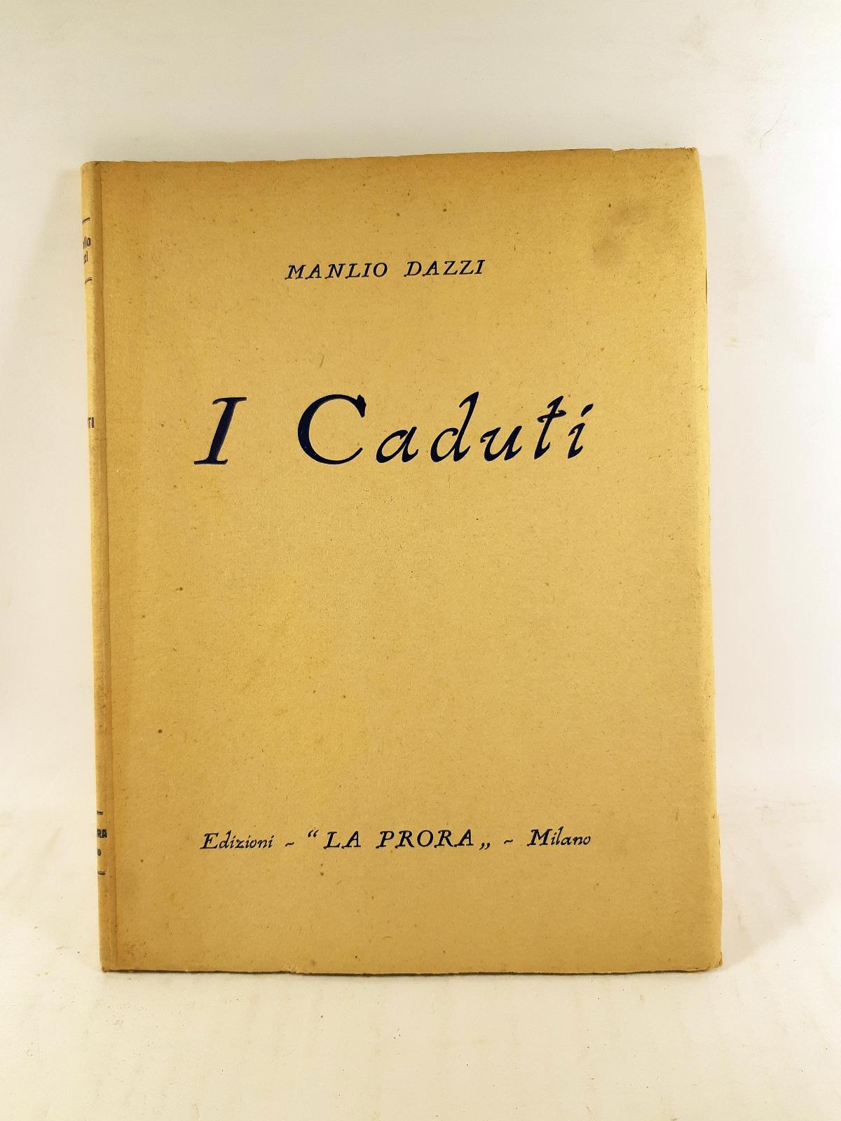 Manlio Dazzi I caduti La prora 1935