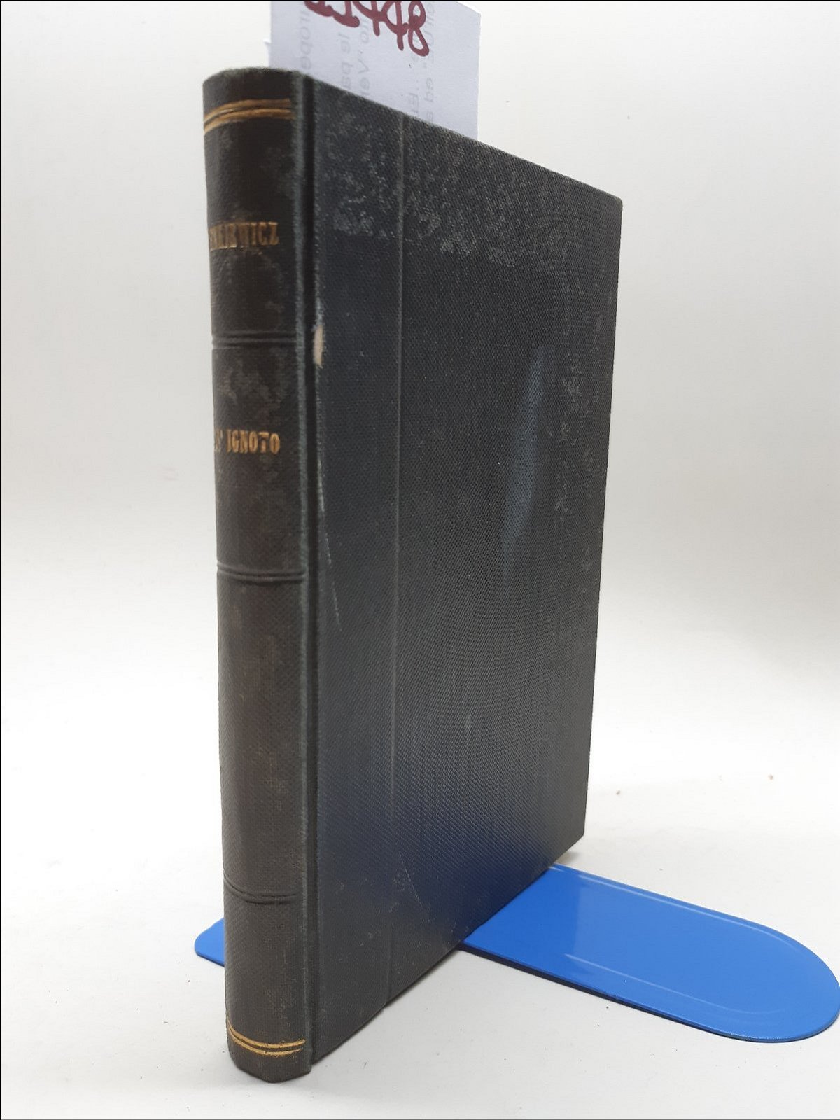 Enrico Sienkiewicz Nell'ignoto (senza dogma) romanzo Salani 1926