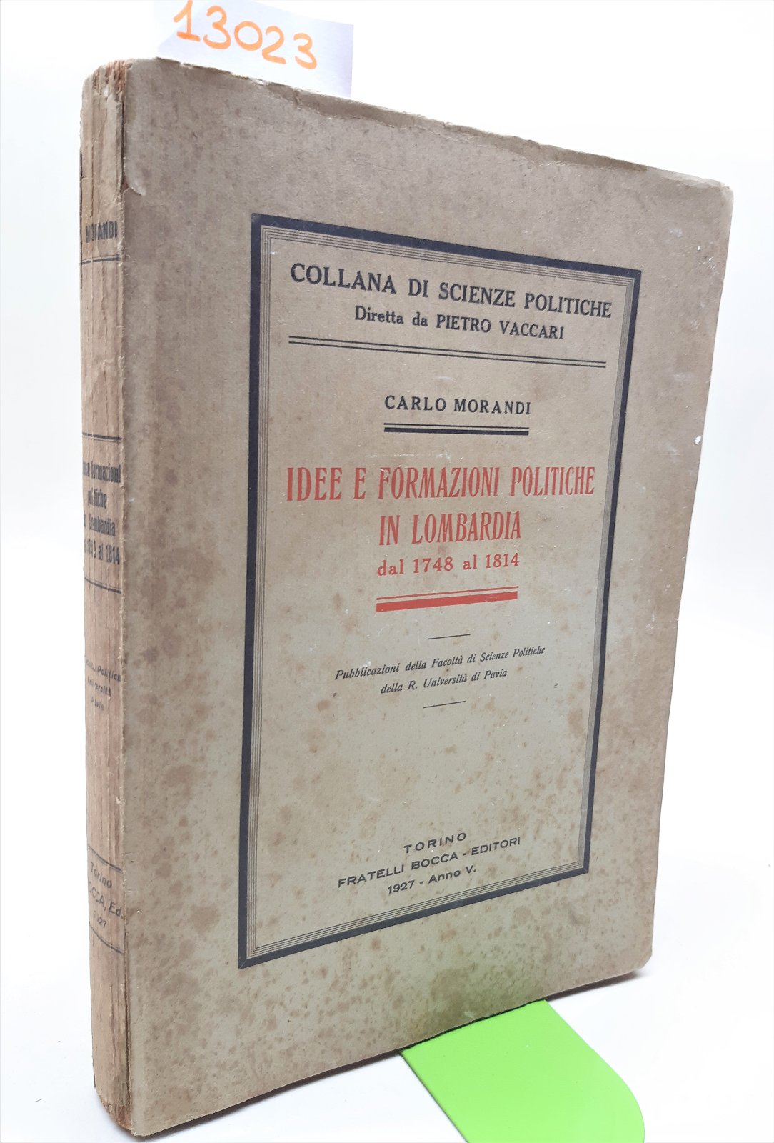 Carlo Morandi Idee formazioni politiche in Lombardia dal 1748 al …