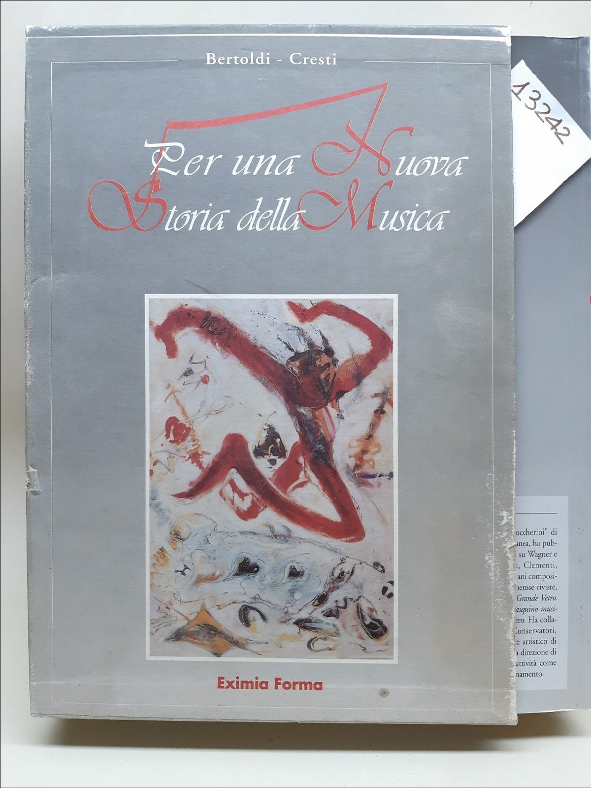 Bertoldi Cresti Per una nuova storia della musica 3 volumi …