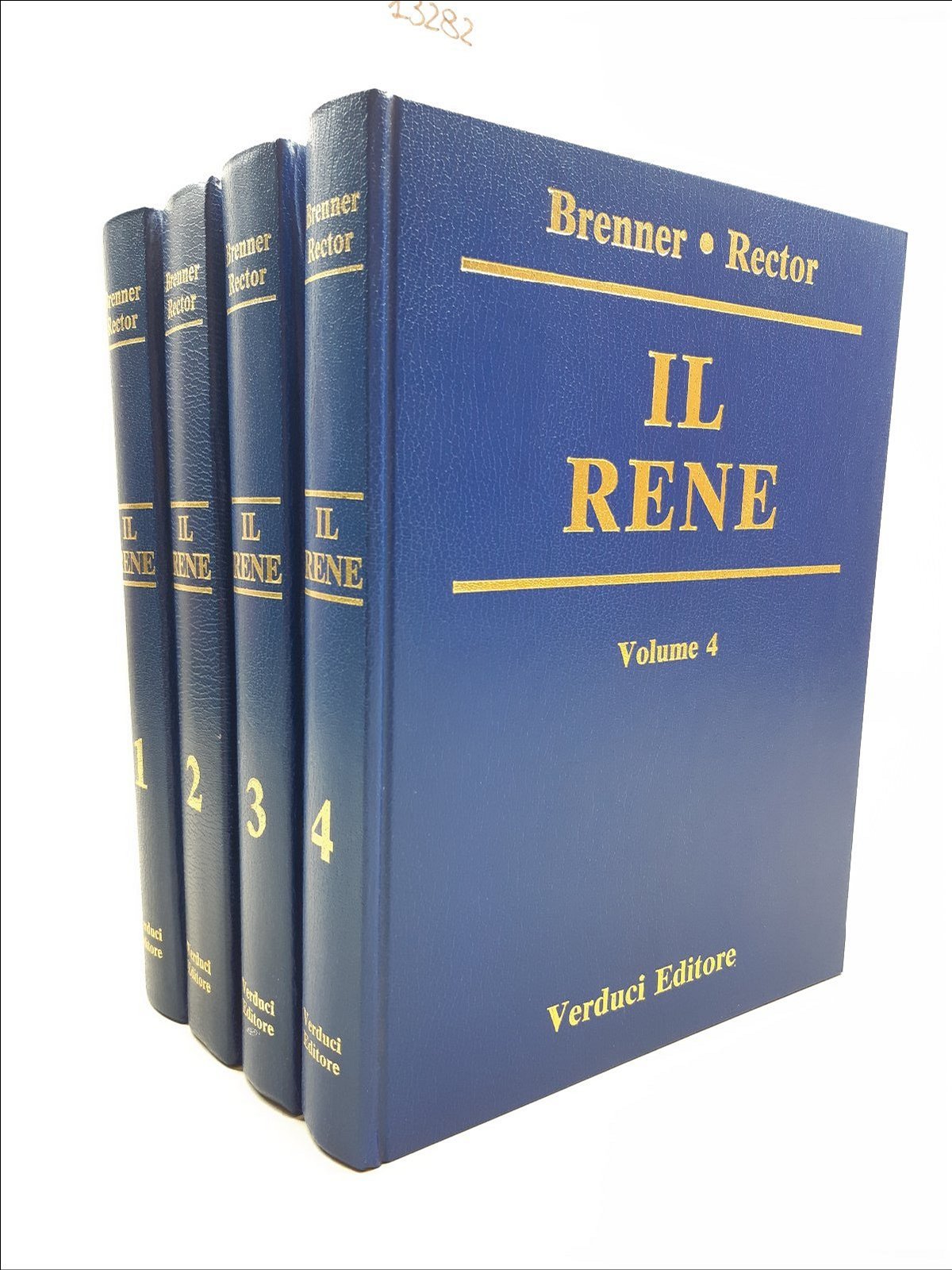 Brenner Rector Il rene Verduci 1∞ edizione 1992 4 volumi
