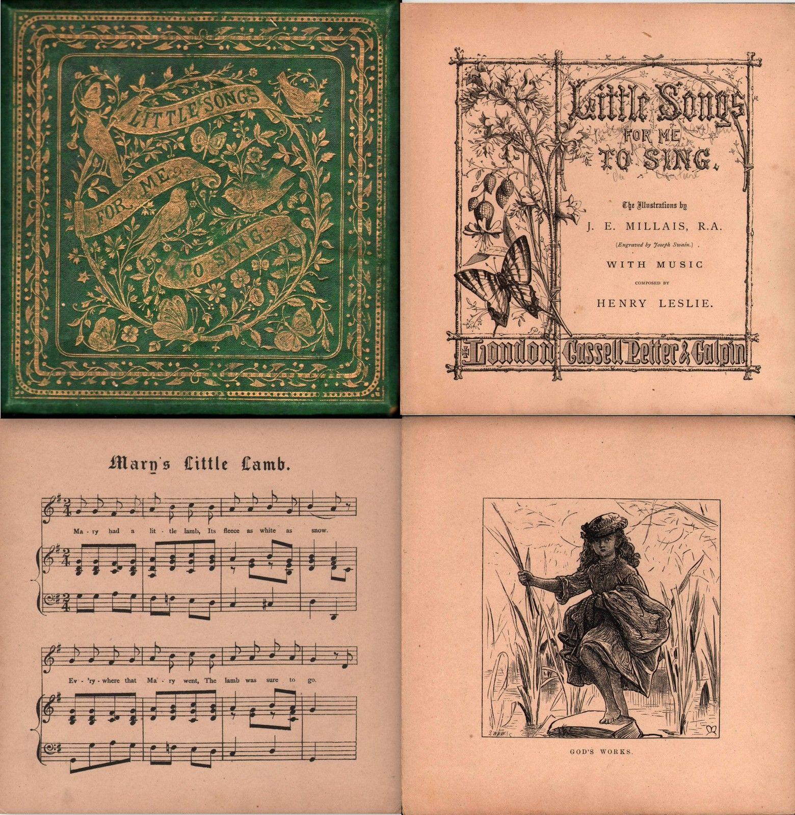 Spartiti Musicali Little Song For Me To Sing Illustrato Da …