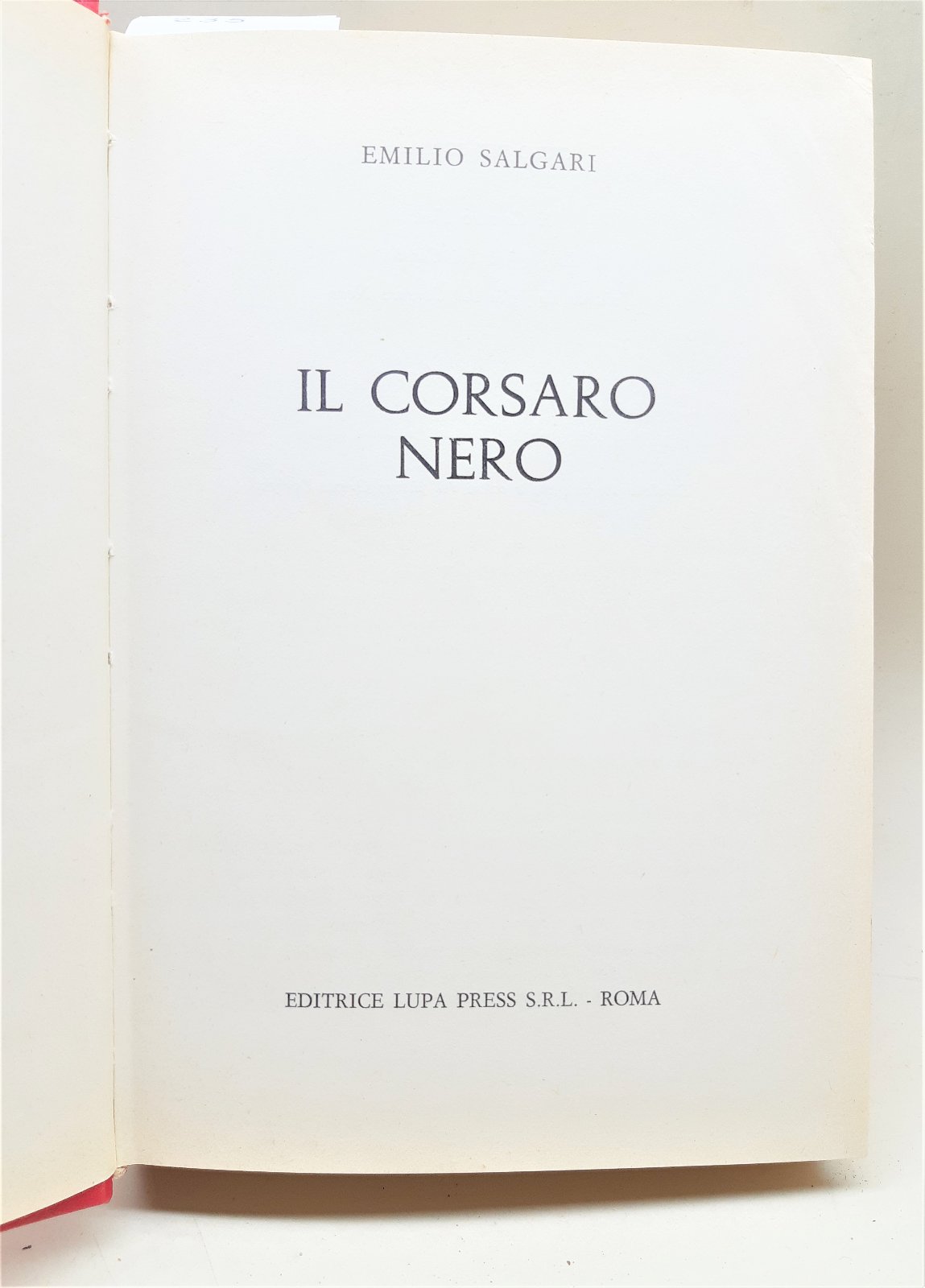 Emilio Salgari Il corsaro nero Lupa 1970