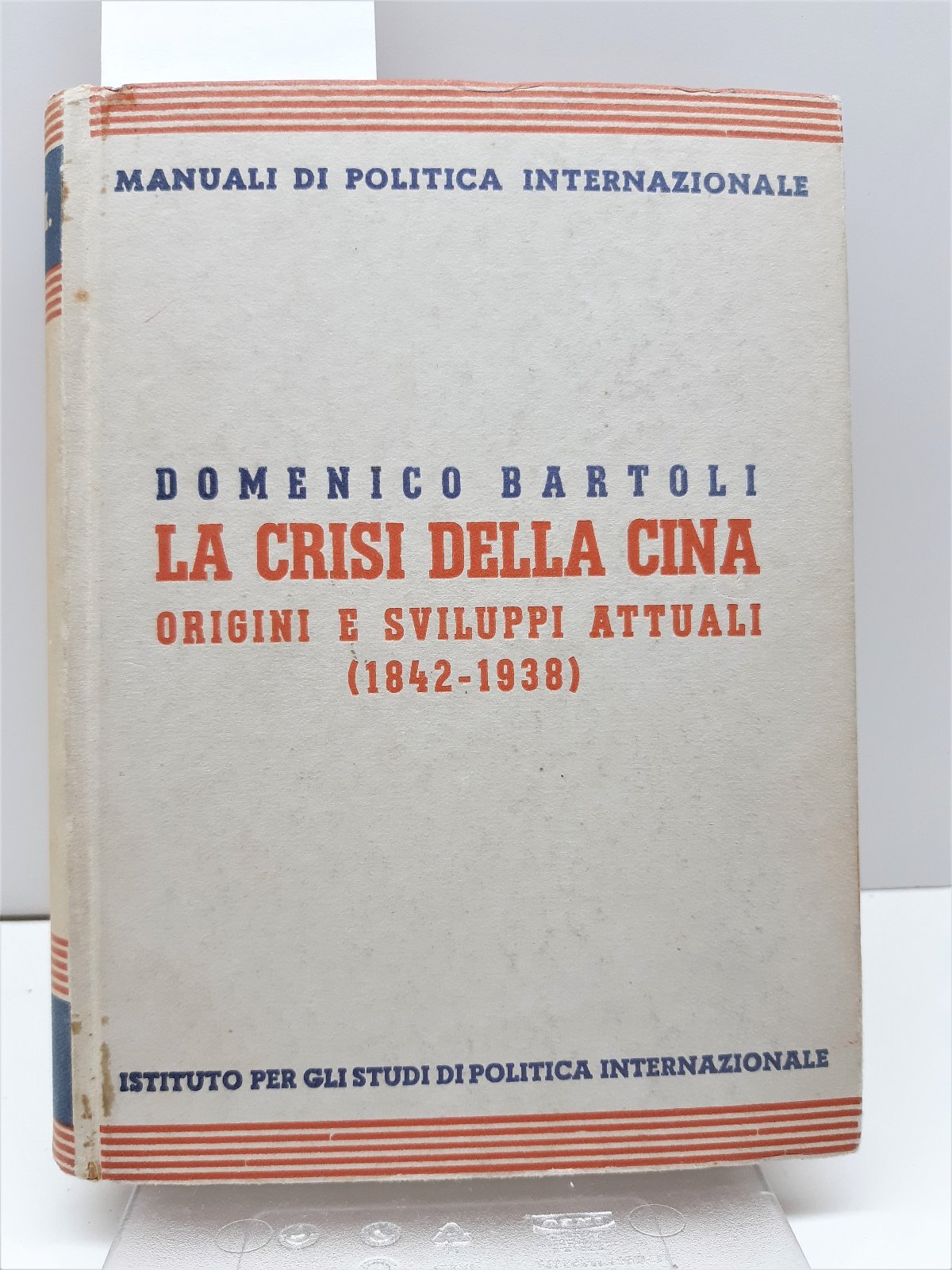 Domenico Bartoli La crisi della Cina origini e sviluppi attuali …