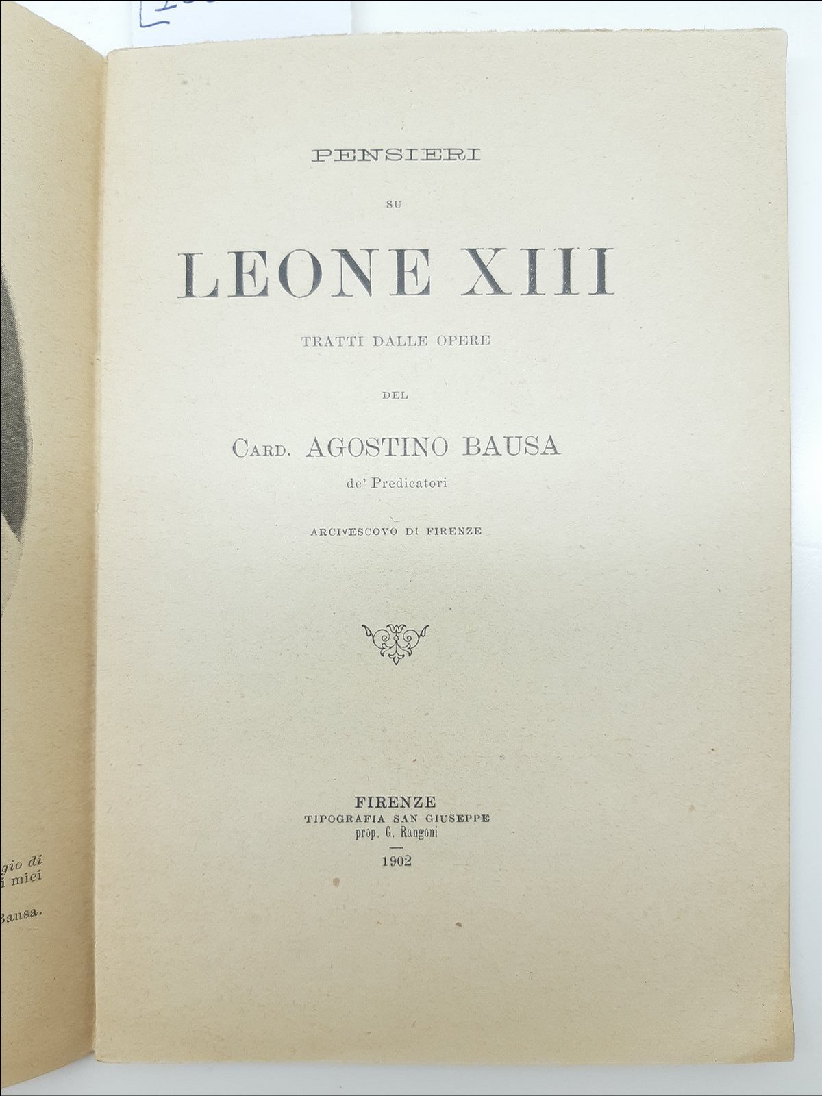 Pensieri di Papa Leone XIII tratti dalle opere del card. …