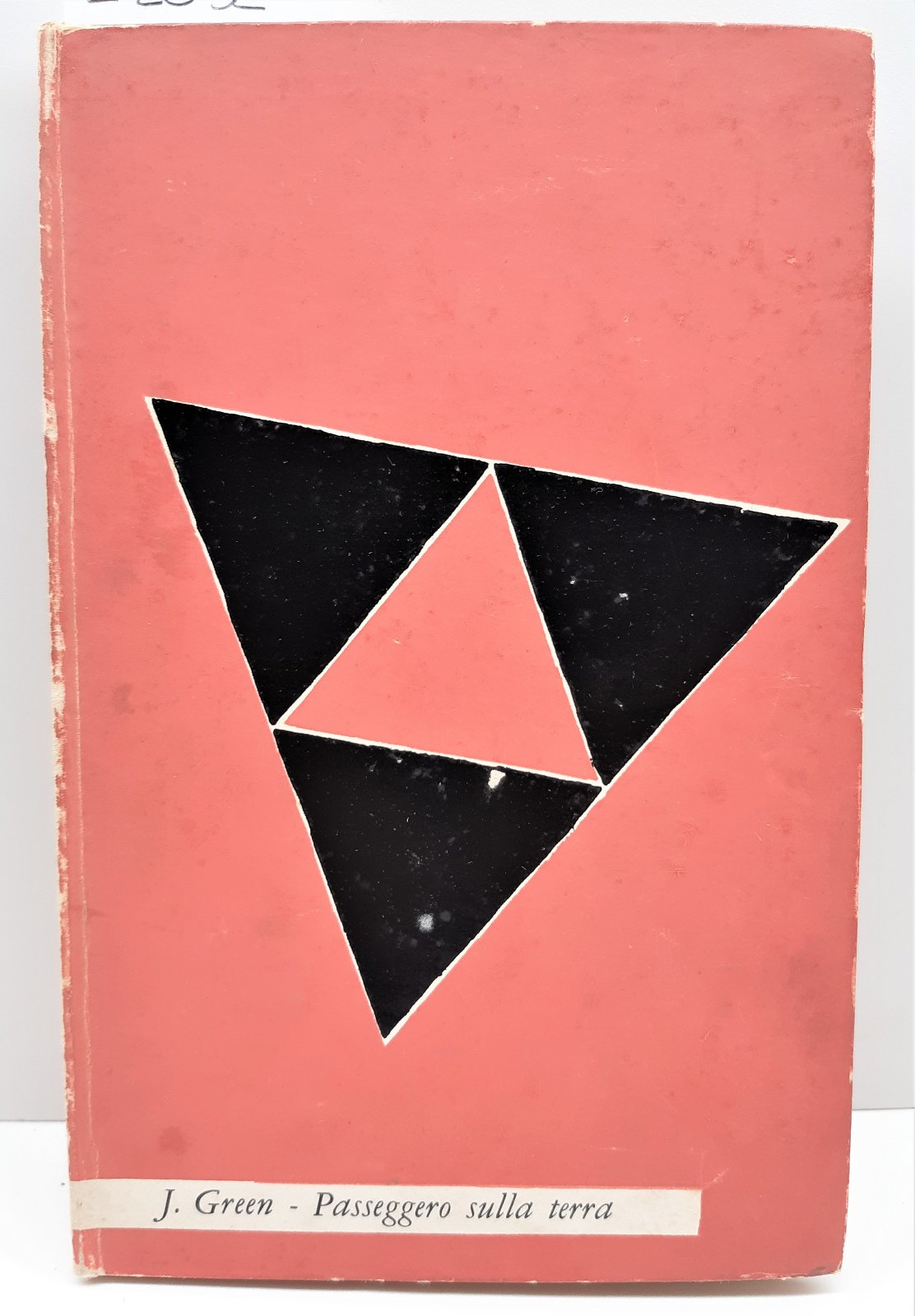 Julien Green Passeggero sulla terra Il Saggiatore 1959 1∞ edizione