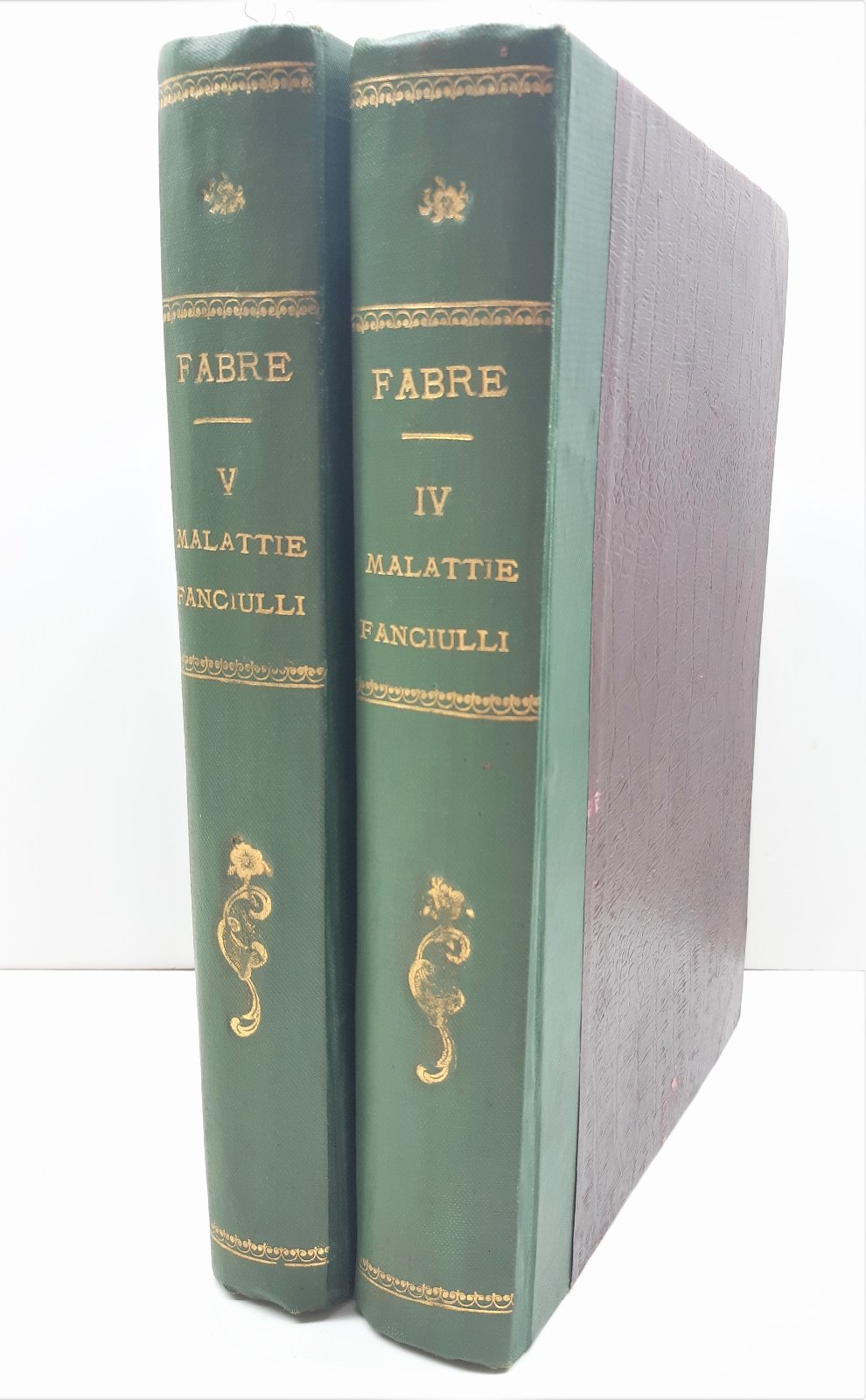 Biblioteca del medico pratico tomo IV e V Malattie dei …