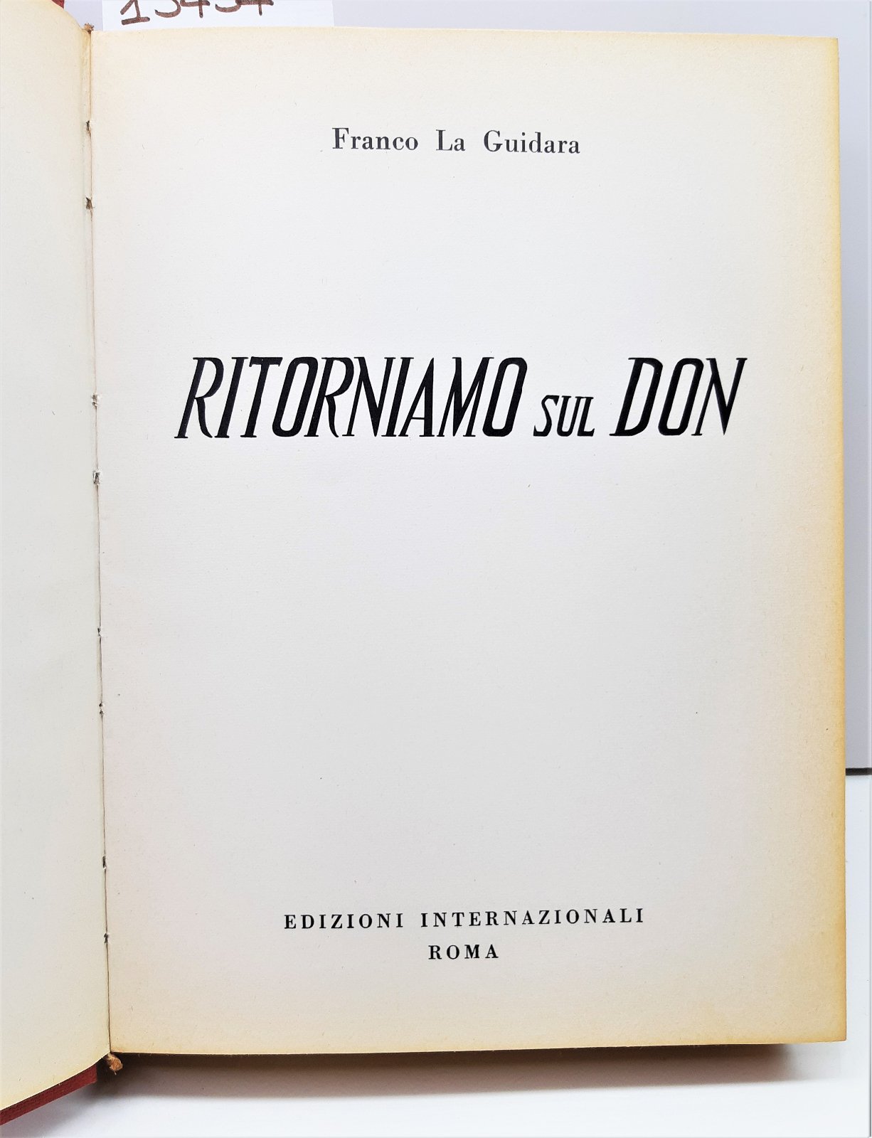 Franco La Guidara Ritorniamo sul Don Edizioni Internazionali Roma 5∞ …