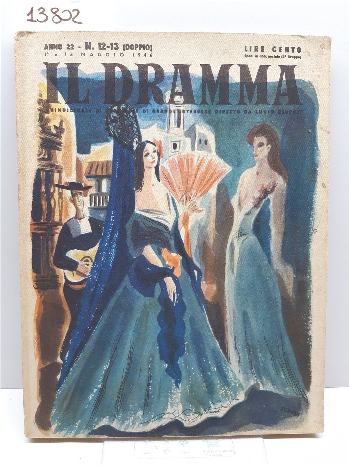 Rivista teatro Il Dramma numero 12-13 Maggio 1946