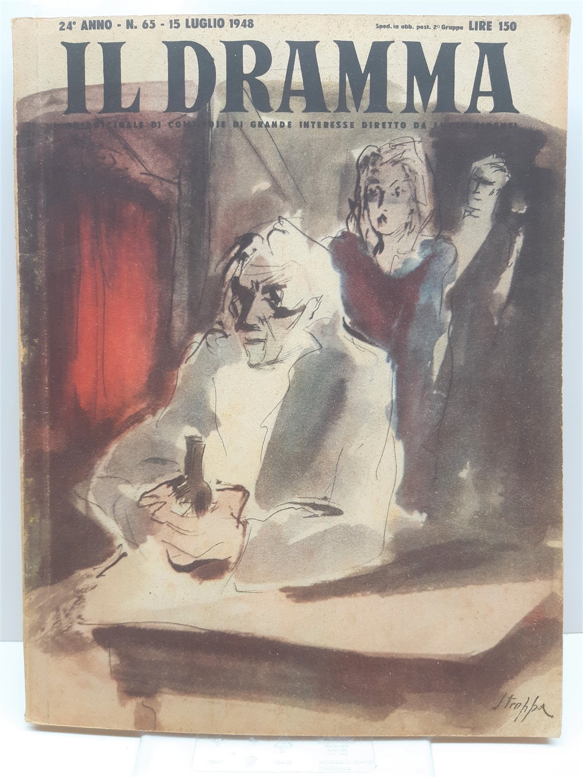 Rivista teatro Il Dramma numero 65 15 luglio 1948