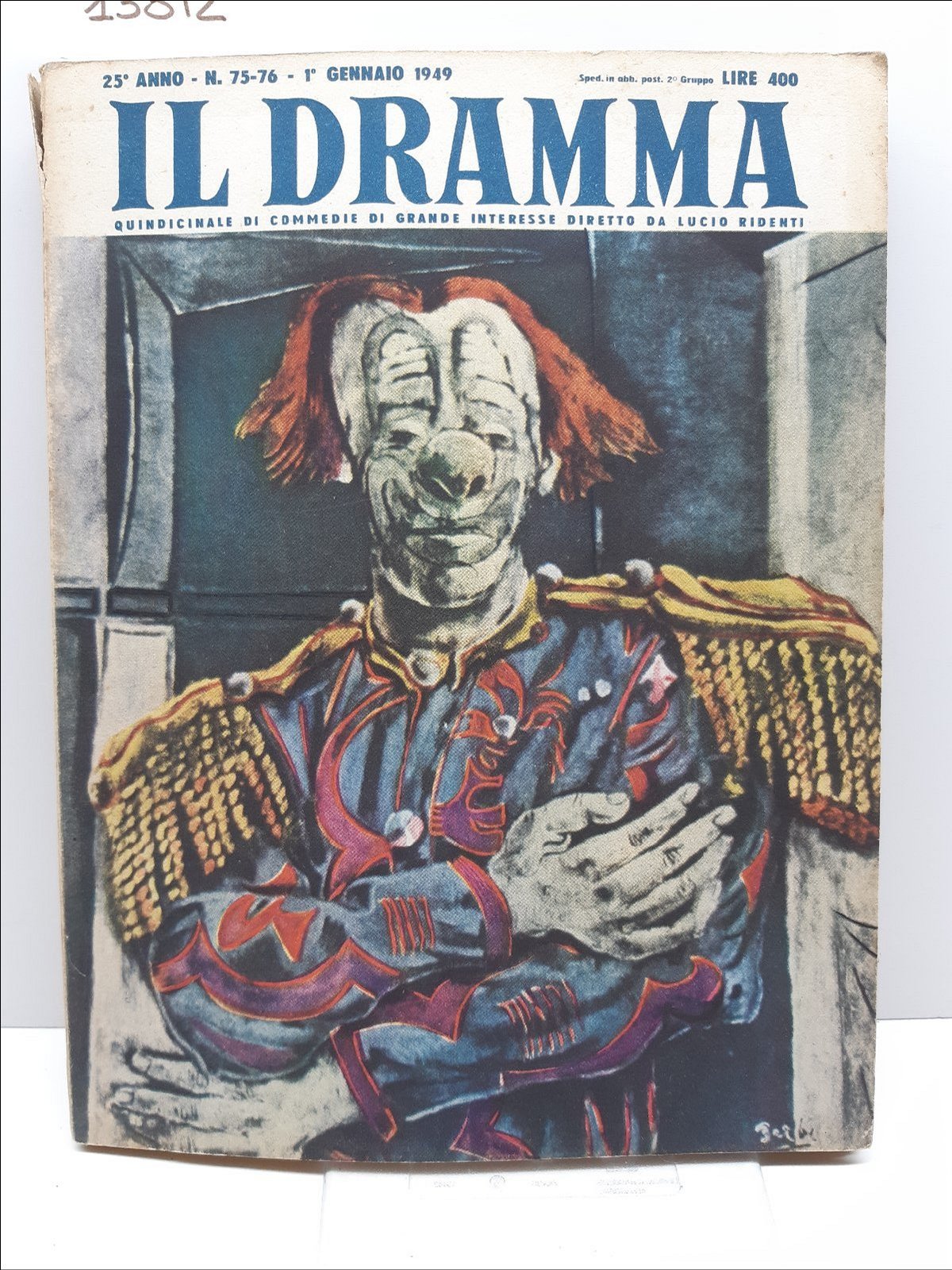 Rivista teatro Il Dramma numero 75-76 1∞ gennaio 1949