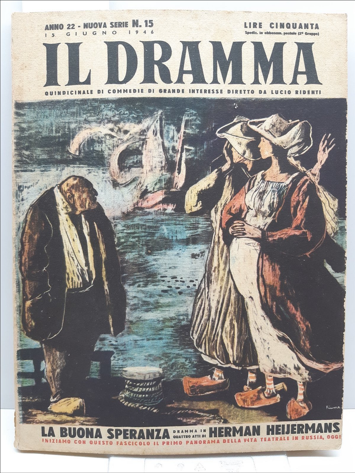 Rivista teatro Il Dramma numero 15 15 giugno 1946