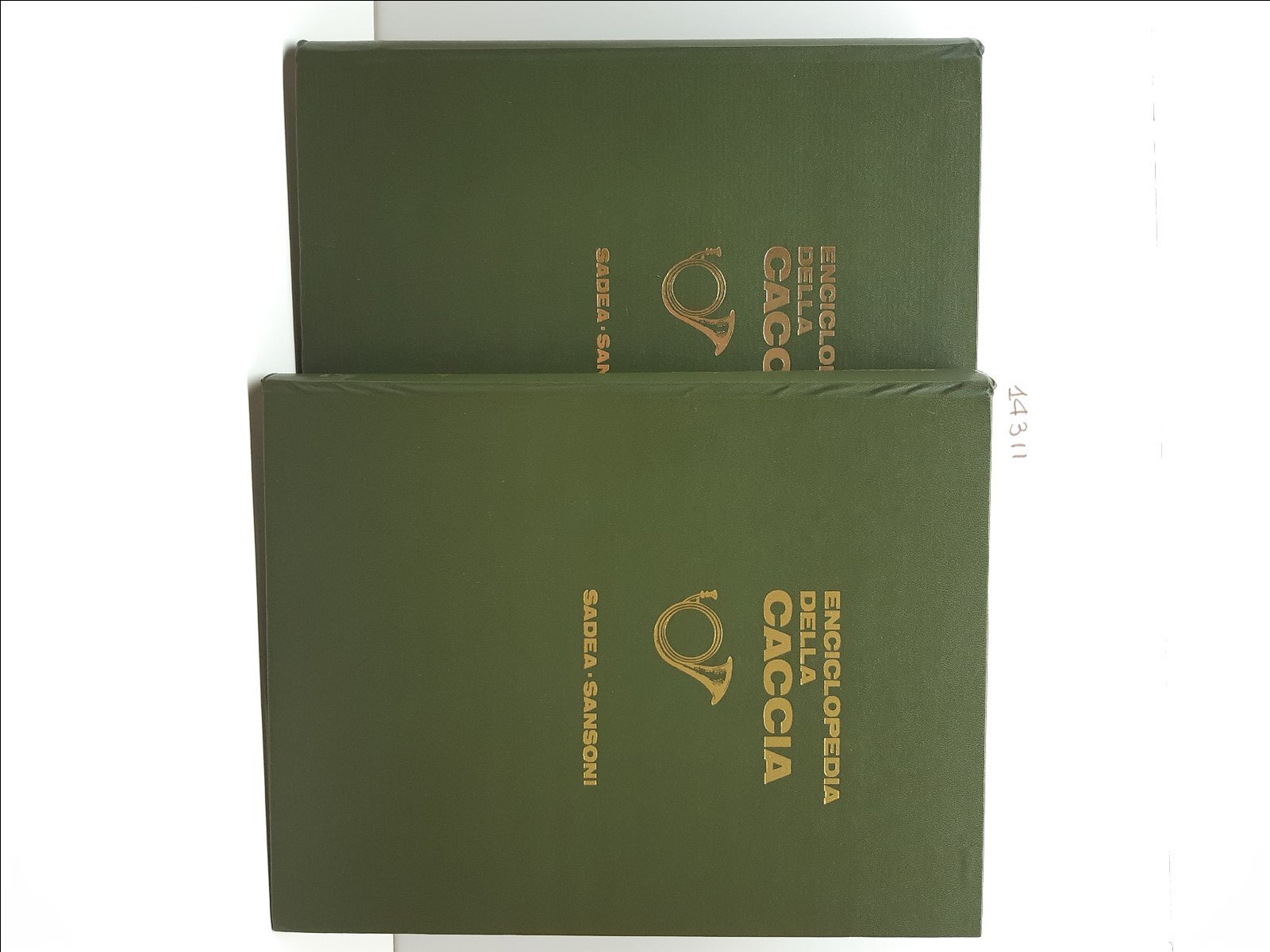 Piero Pieroni Enciclopedia della caccia Sadea Sansoni 1967 2 vol.
