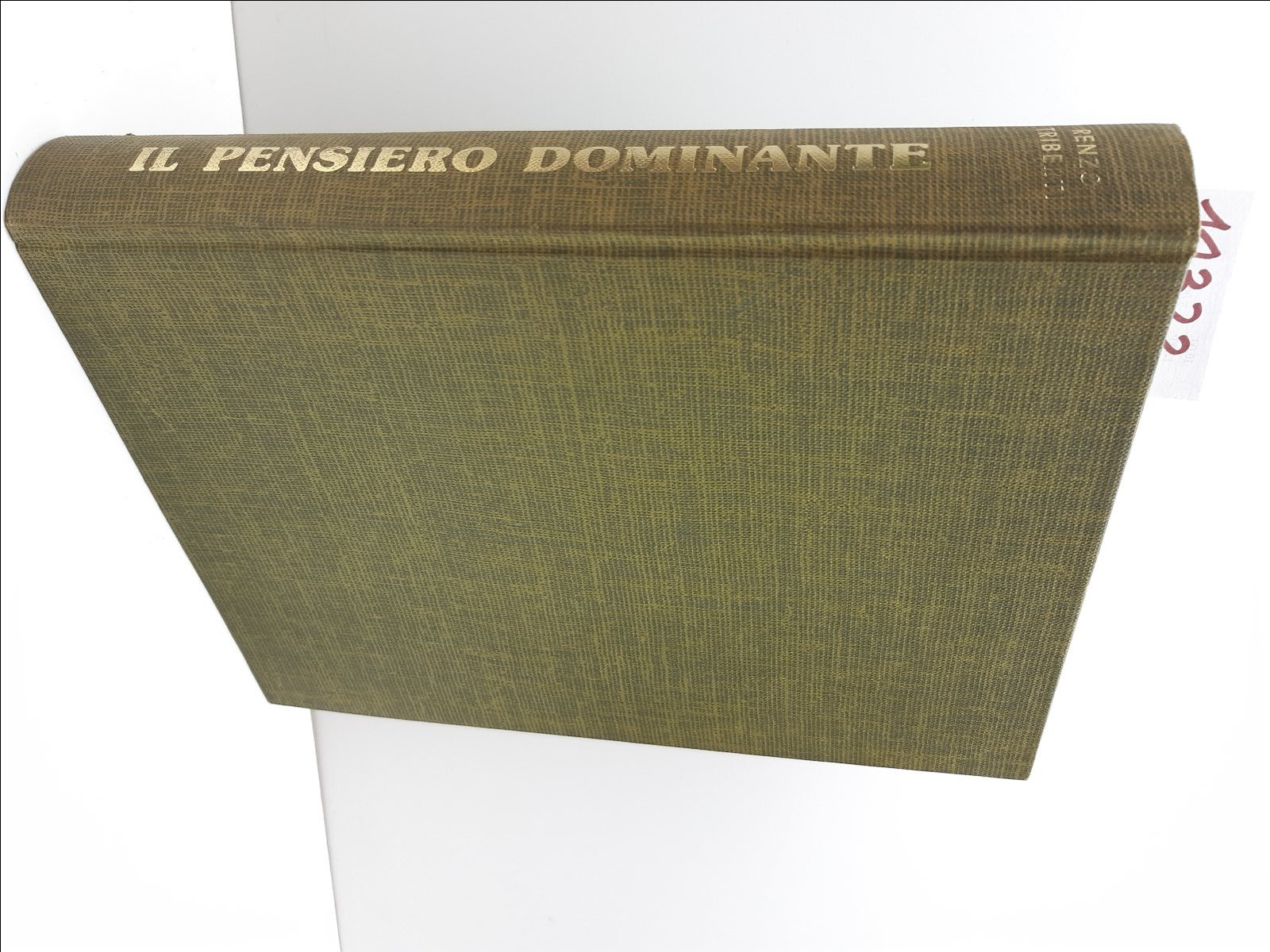 Renzo Triberti Il pensiero dominante Le livre Precieux 1976