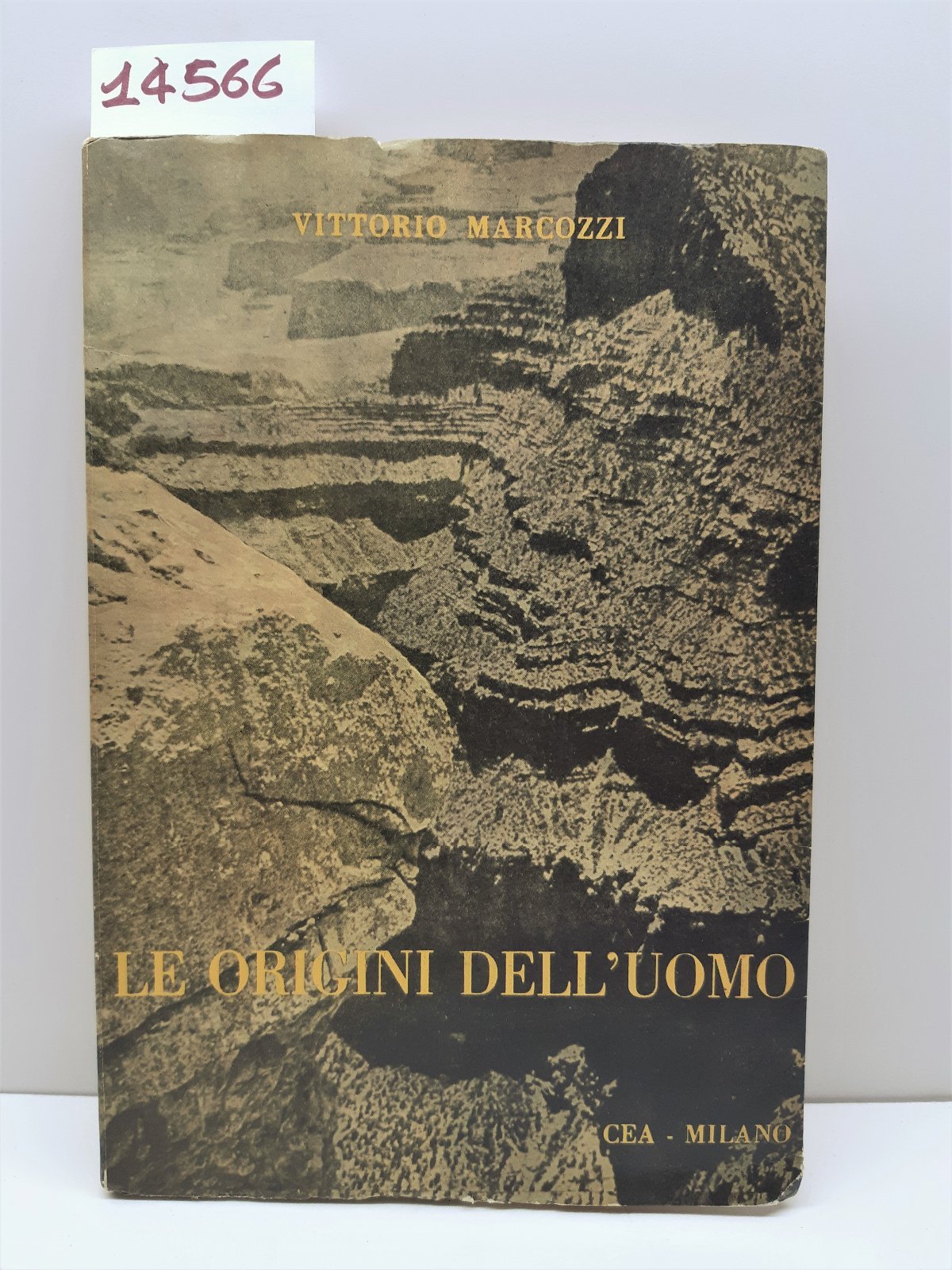 Vittorio Marcozzi Le origini dell'uomo CEA 1954