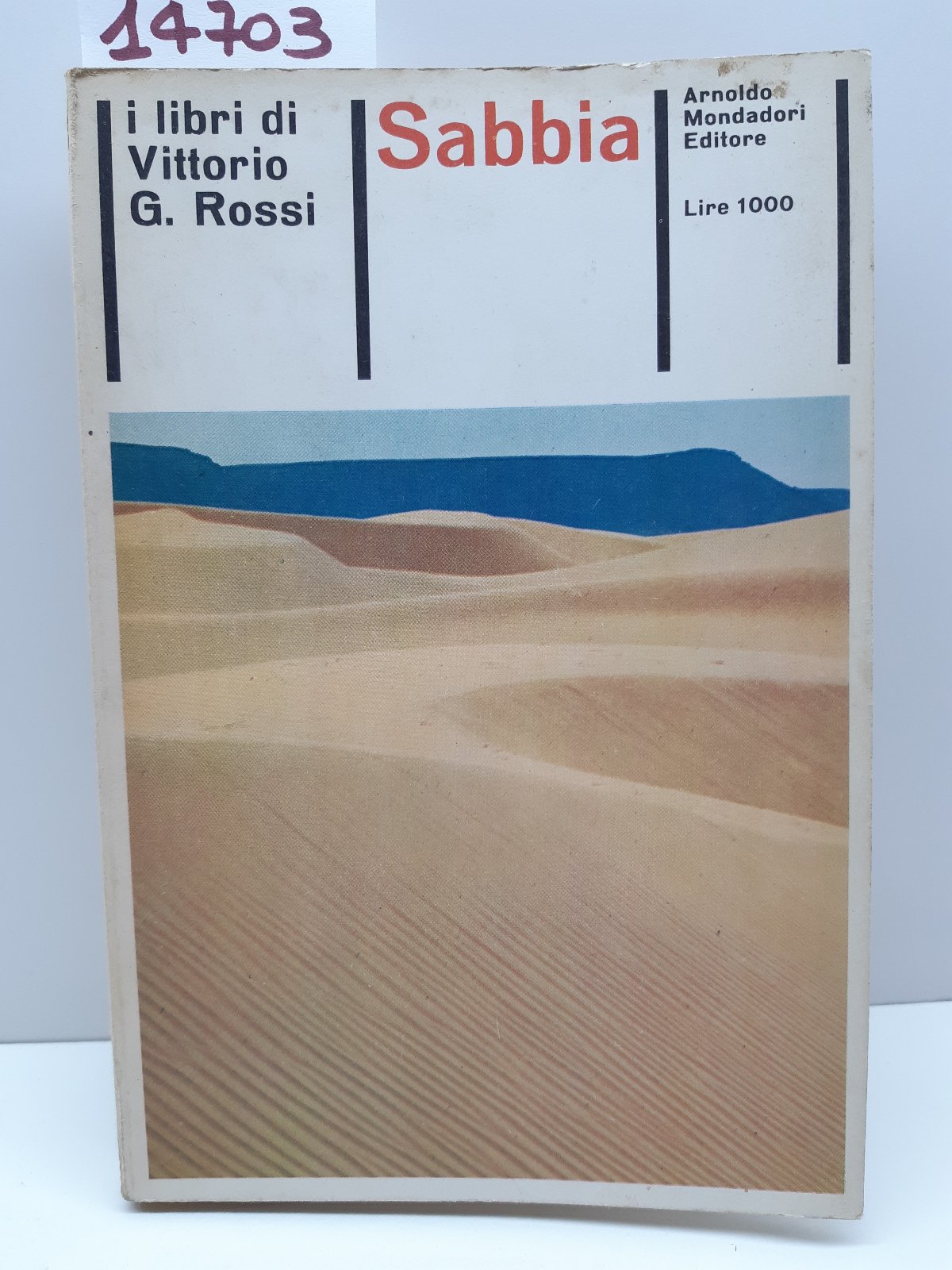 Vittorio G. Rossi Sabbia Mondadori 1966