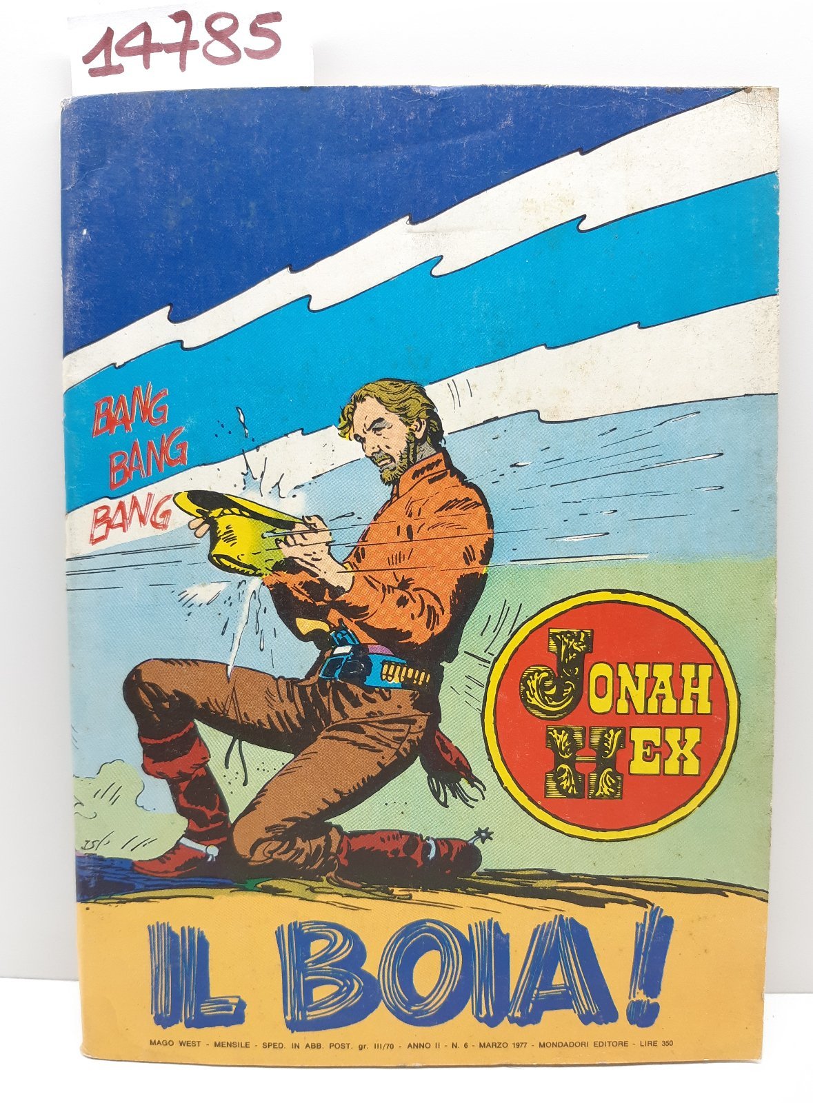 Jonah Hex Il boia 1977 Mondadori