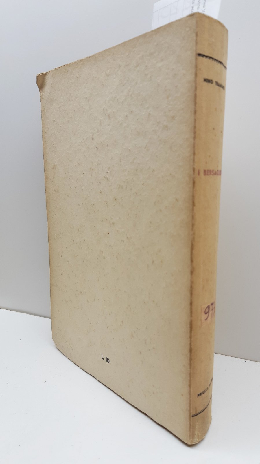 Nino Tramonti I bersaglieri Priulla 1938 autografato