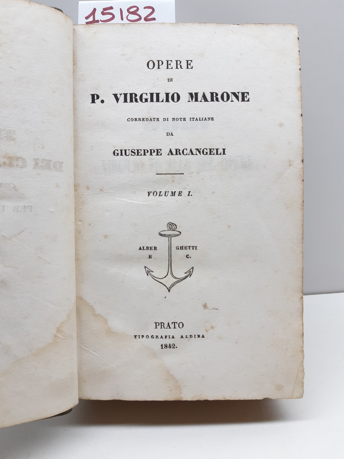 Opere di P. Virgilio Marone con note di Giuseppe Arcangeli …
