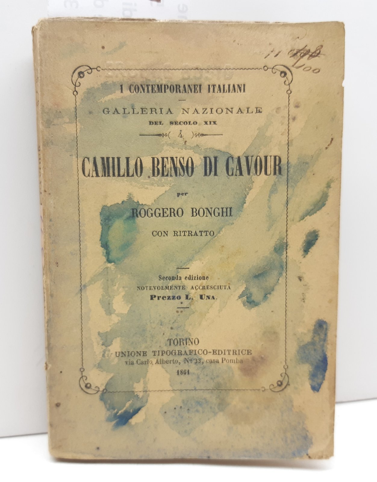 Roggero Bonghi Camillo Benso Conte di Cavour 2∞ edi. Unione …