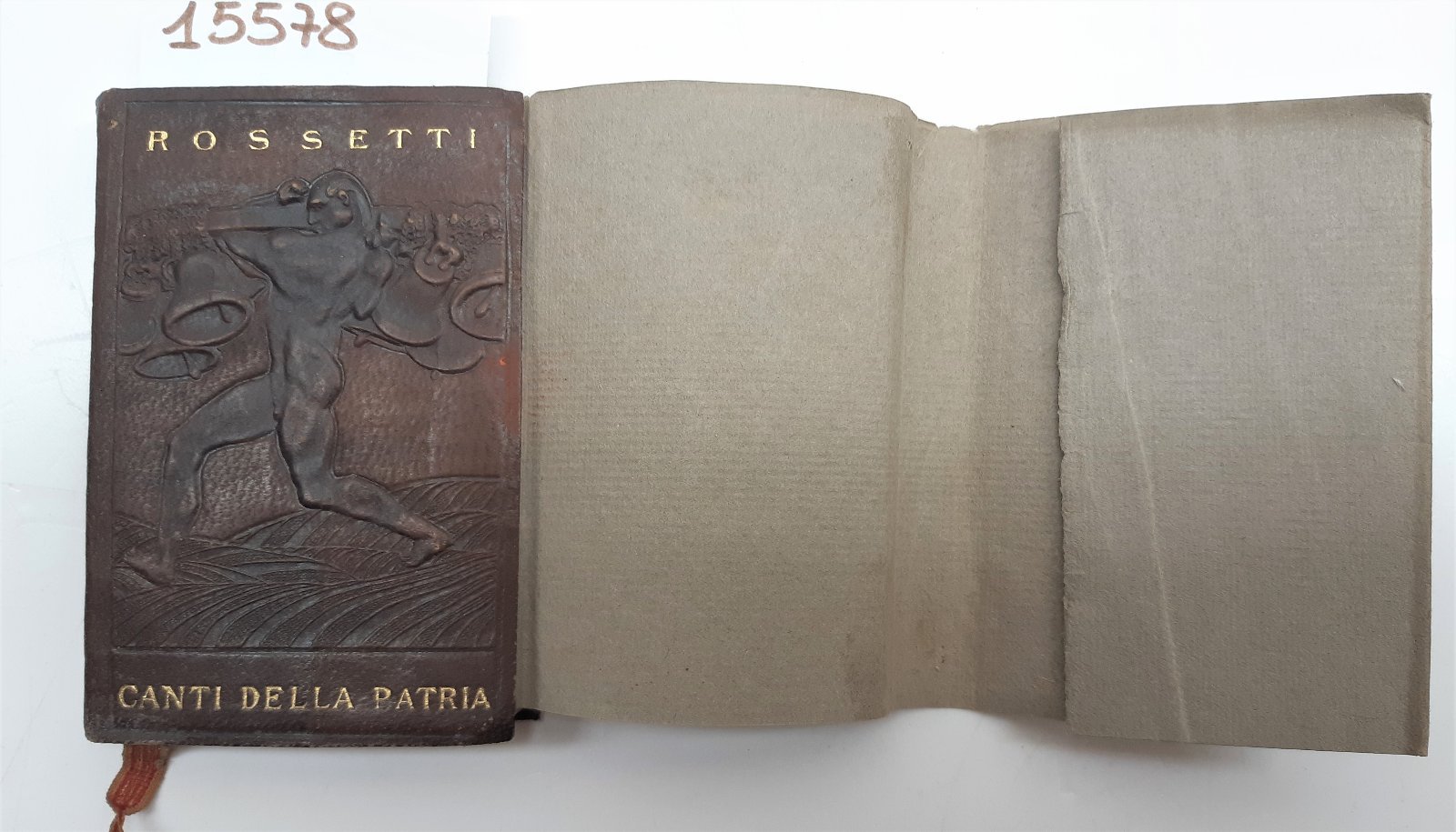 Gabriele Rossetti Canti della patria Istituto editoriale italiano 1910 c.a.