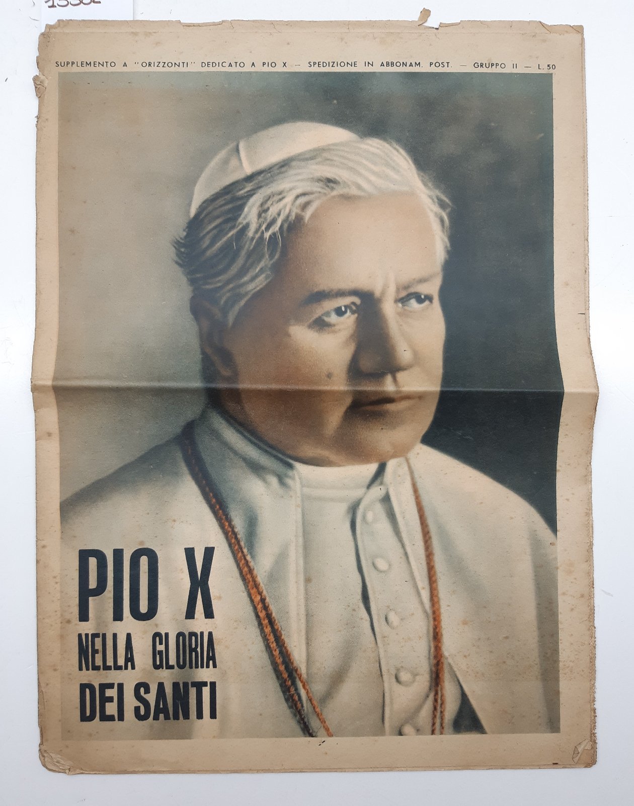 Pio X Nella gloria dei Santi supplemento a Orizzonti dedicato …