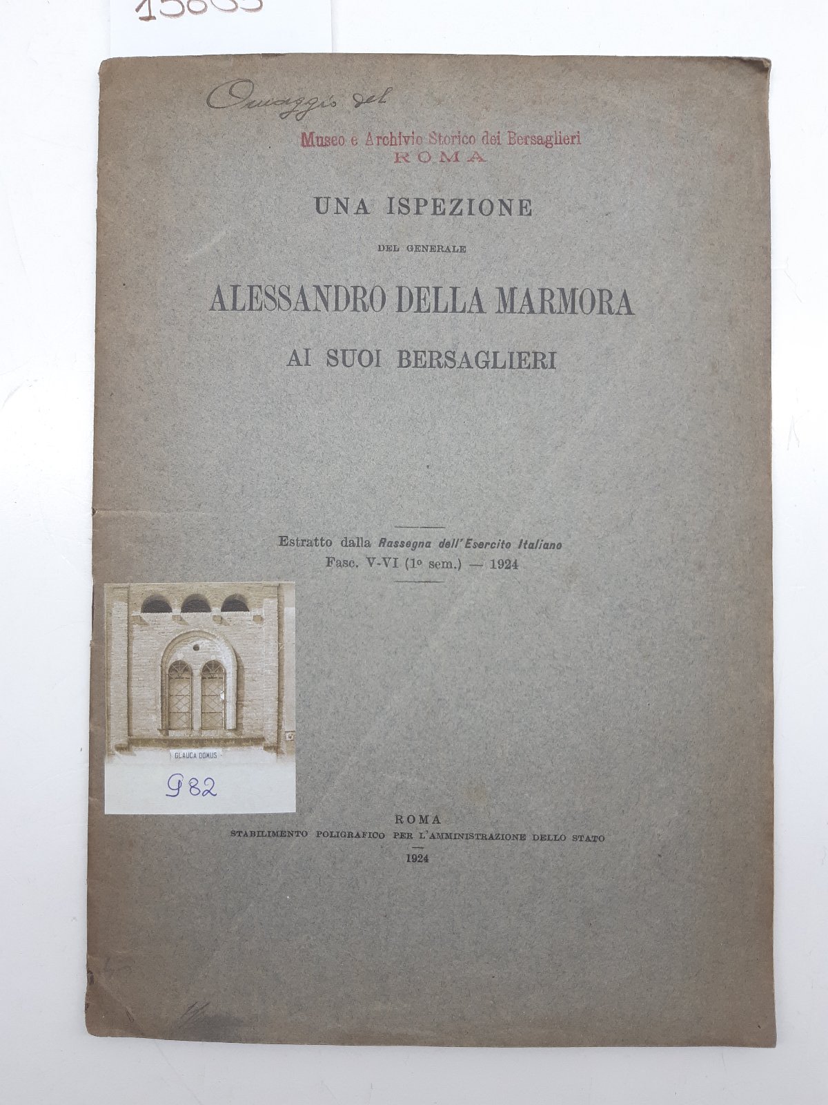Una ispezione del generale Alessandro Della Marmora ai suoi Bersaglieri …